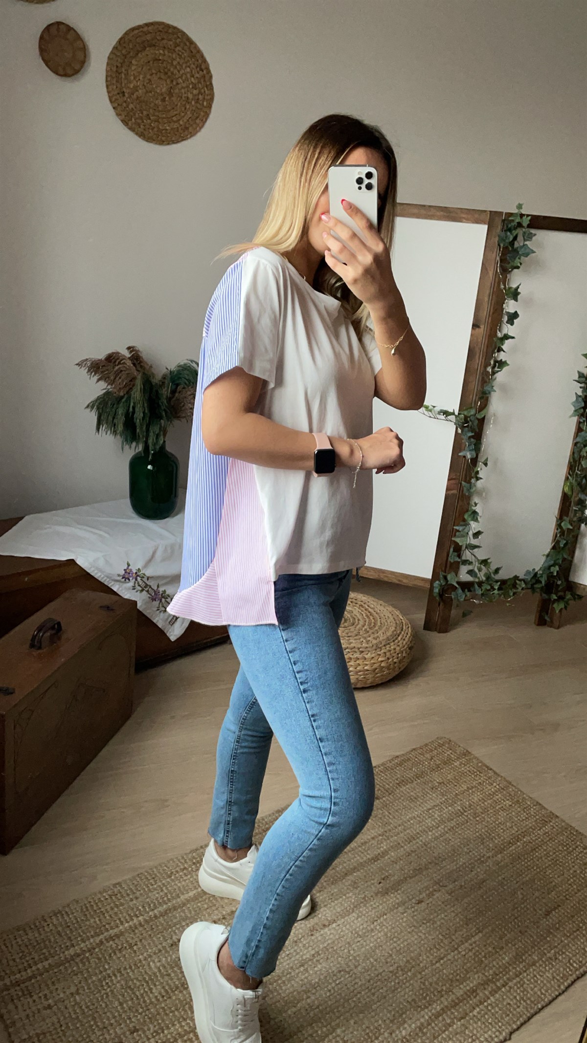 İpekyol Model Poplin Detaylı Tshirt