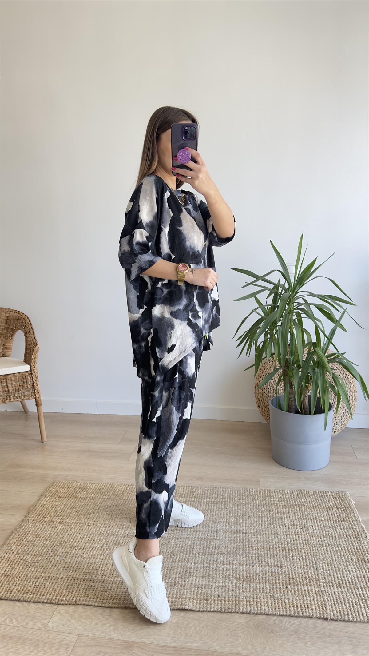 Batik Desen Armalı Salaş Takım