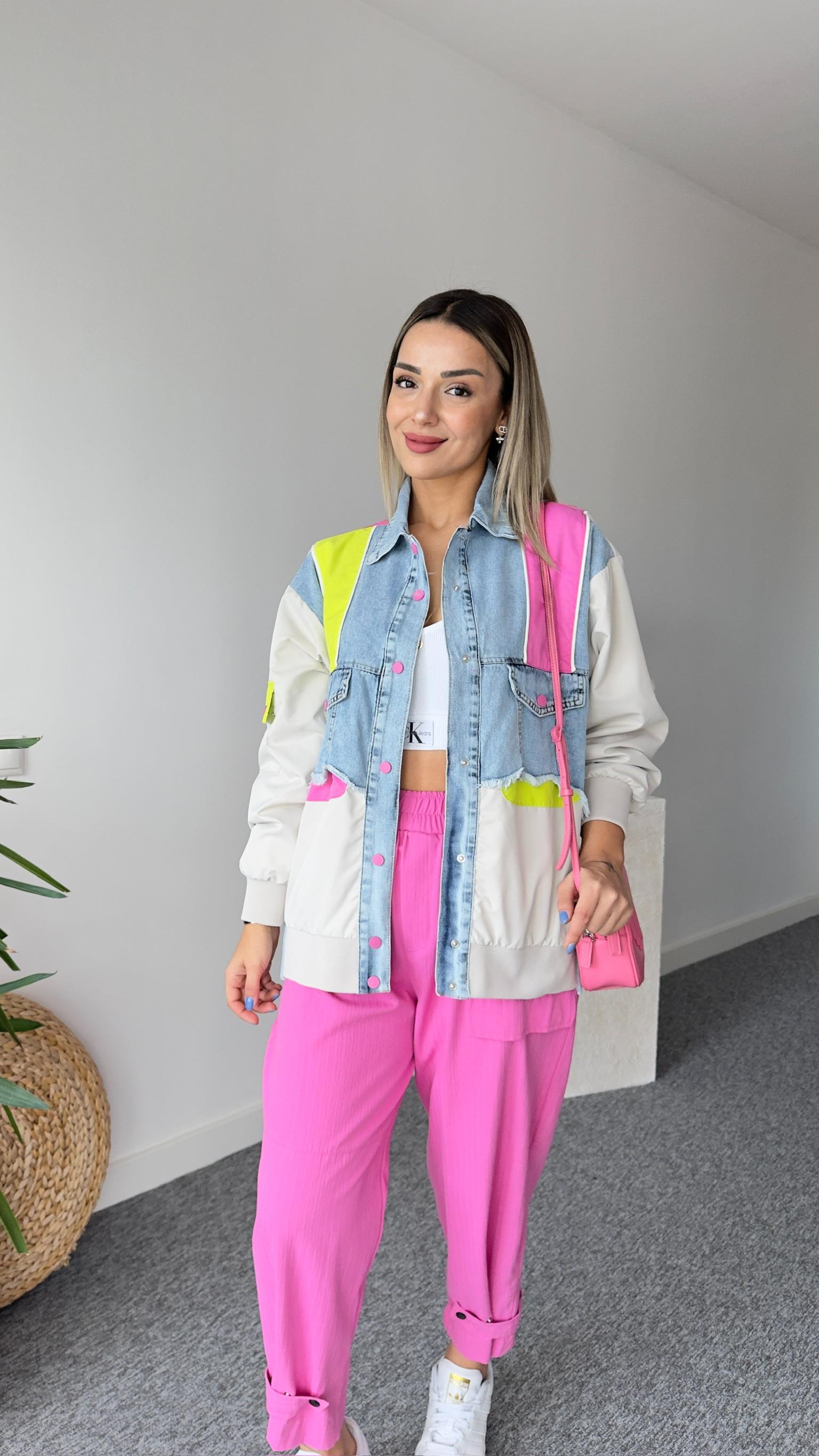 Lionel Neon Geçişli Tasarım Ceket