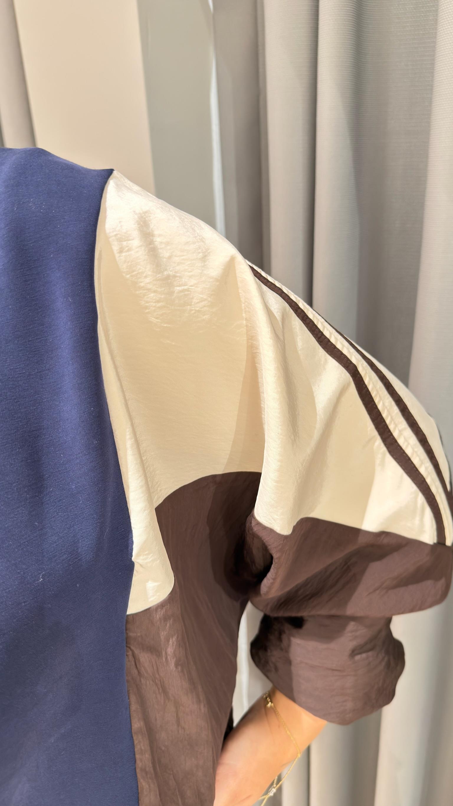 Lacivert Color Blok Mix Tasarım Takım