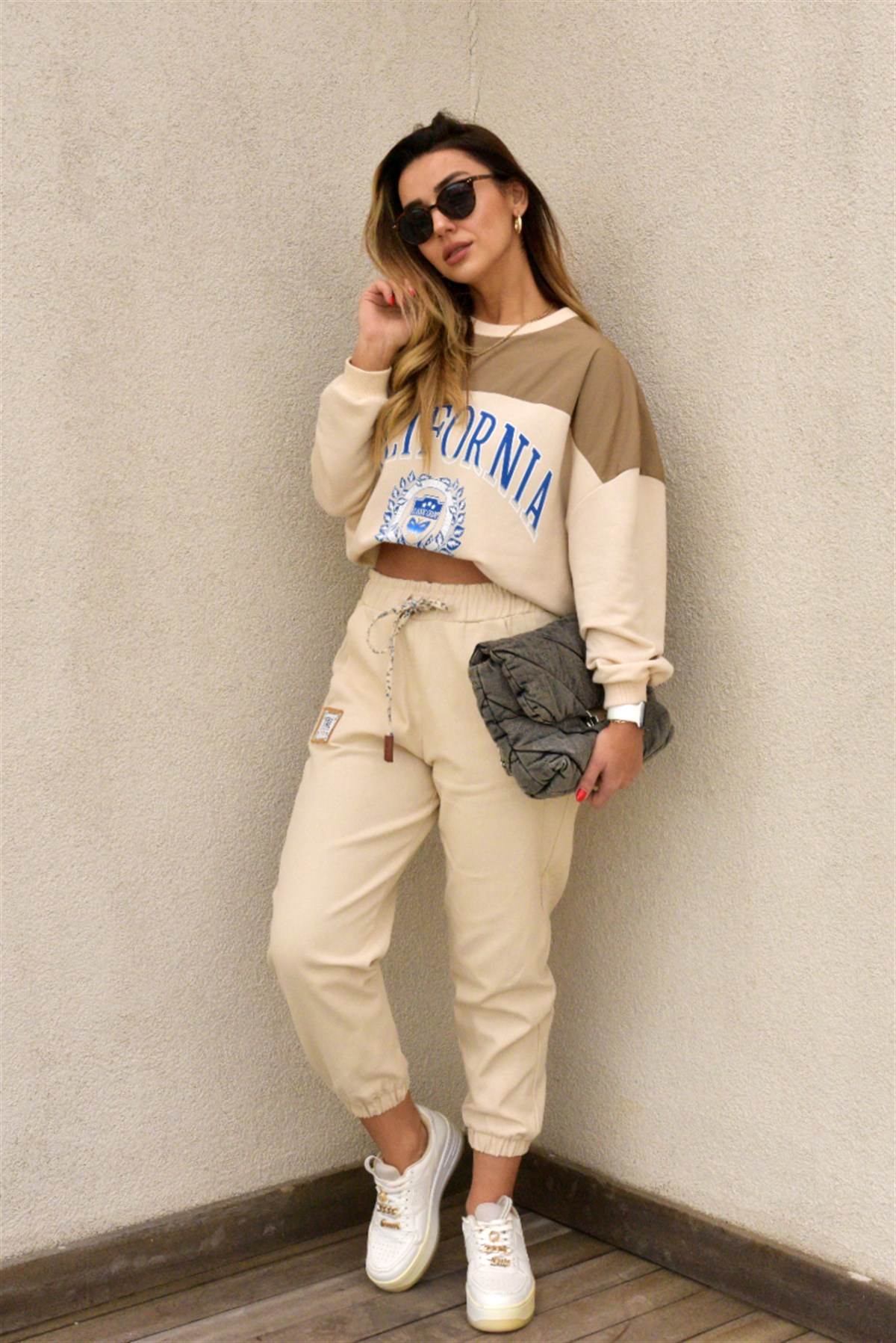 Calıfornıa Baskı Sweatshirt