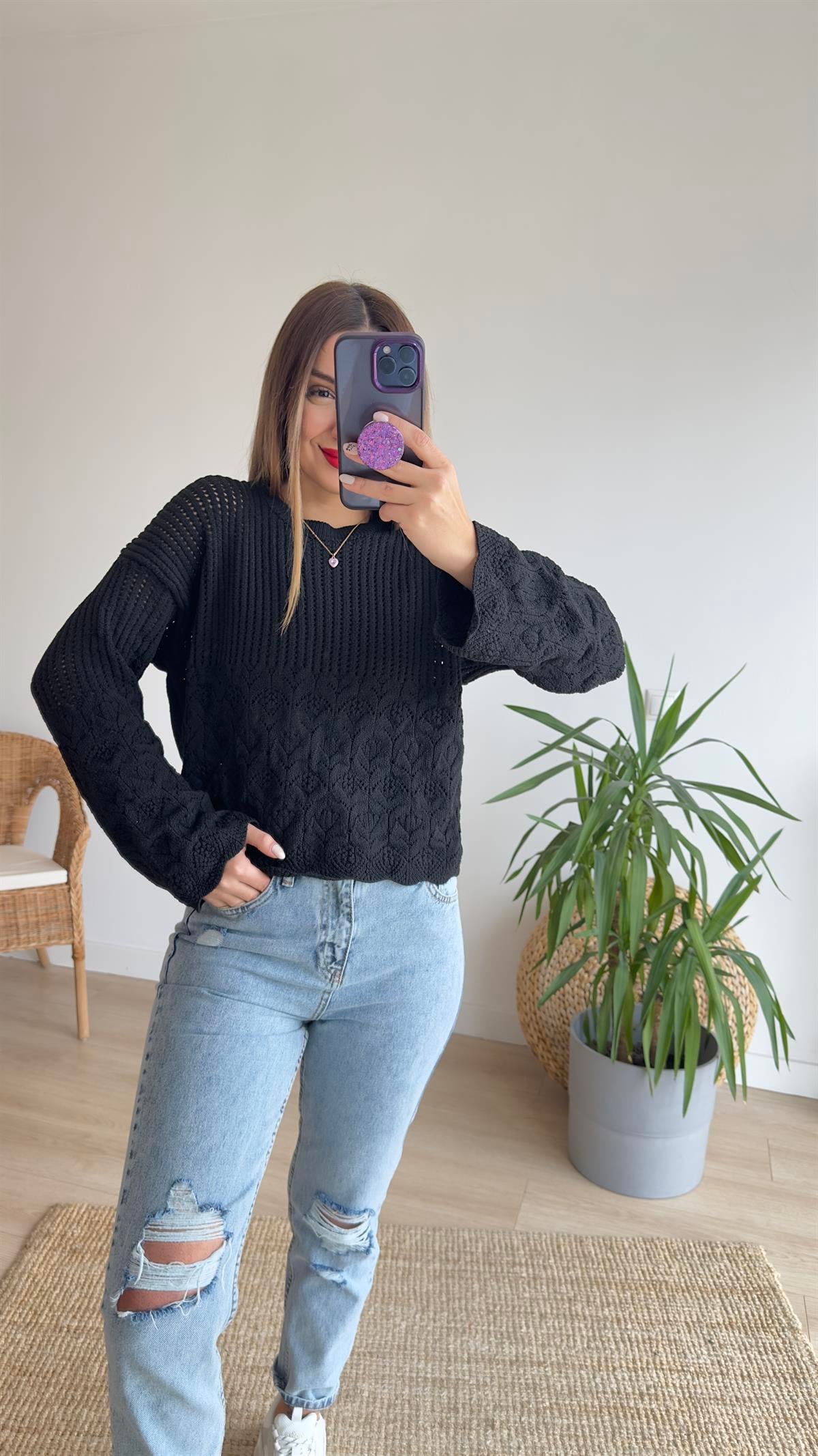 Zra Model Siyah Triko