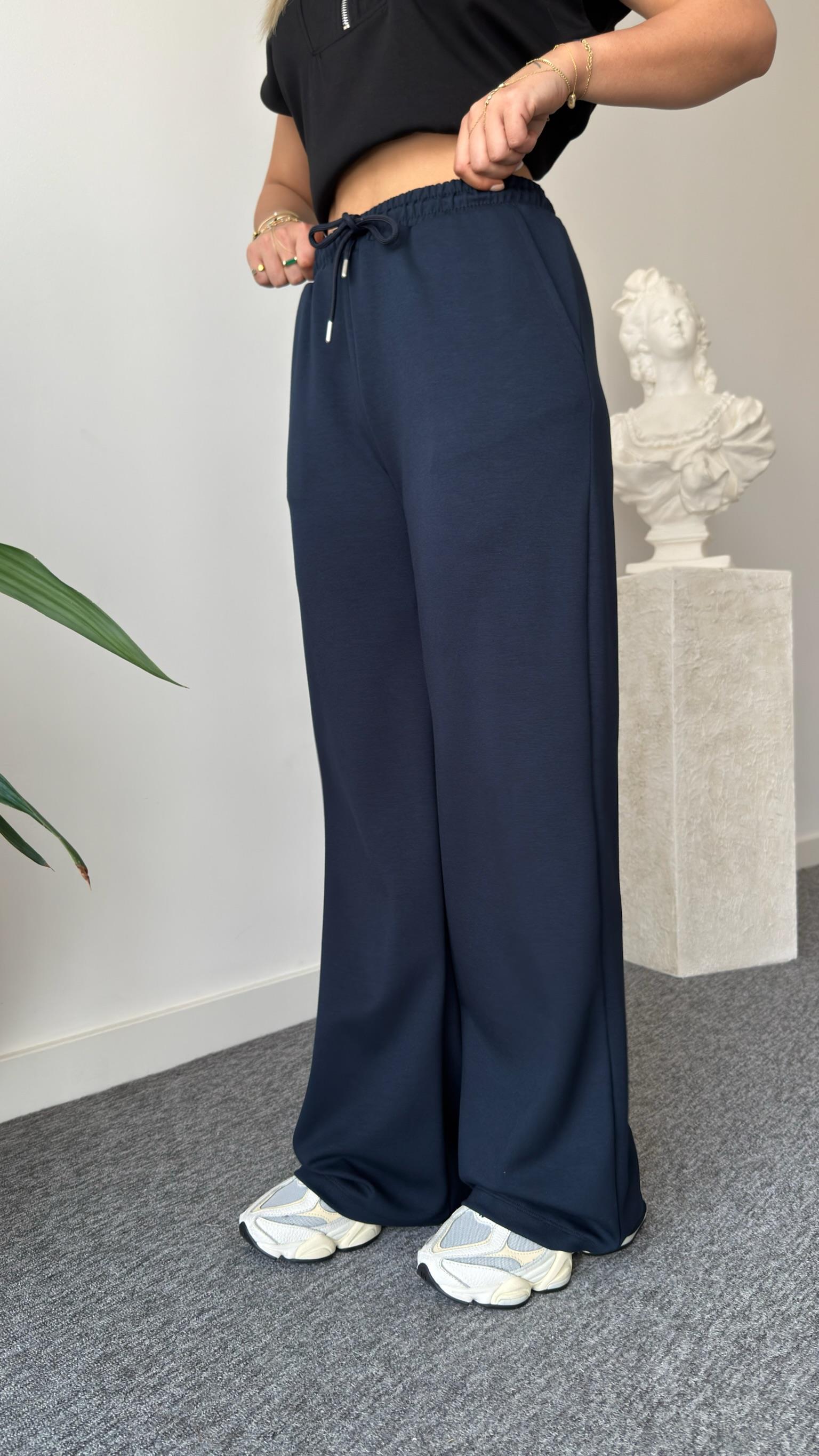 Lacivert Risal Şal Yaka Takım