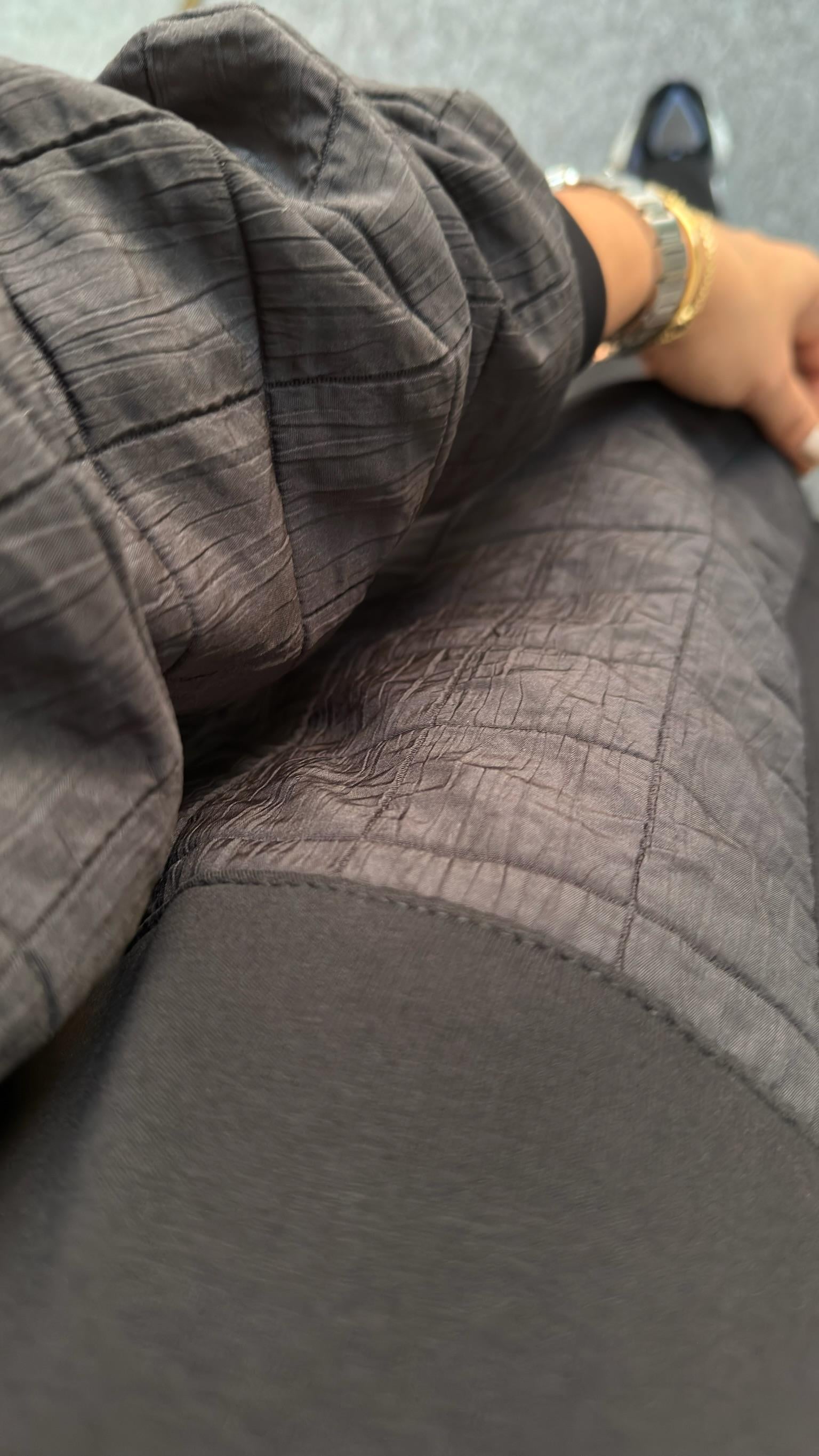 Shaun Yanlar Kapitone Ve Düğme Detay Sweat