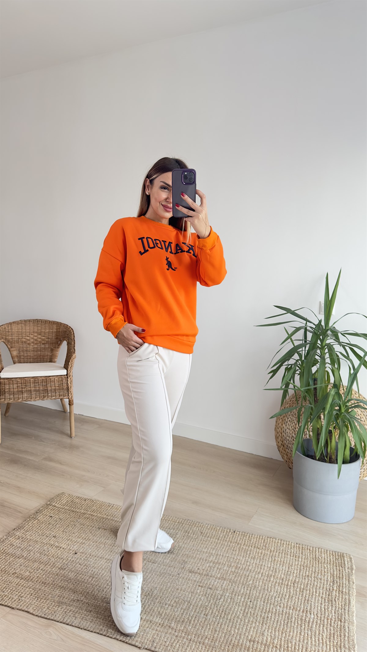 Kangol Turuncu Sweat