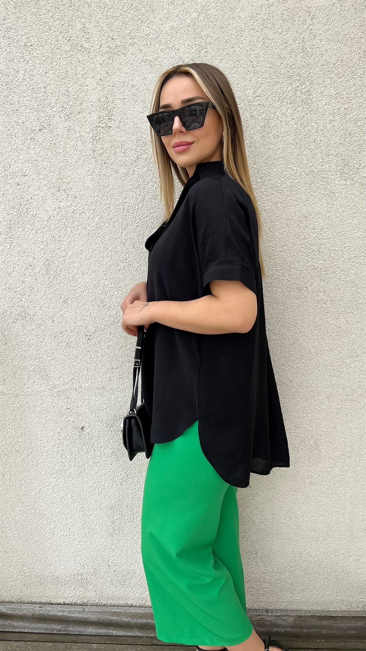 İpekyol Model Siyah Basic Bluz