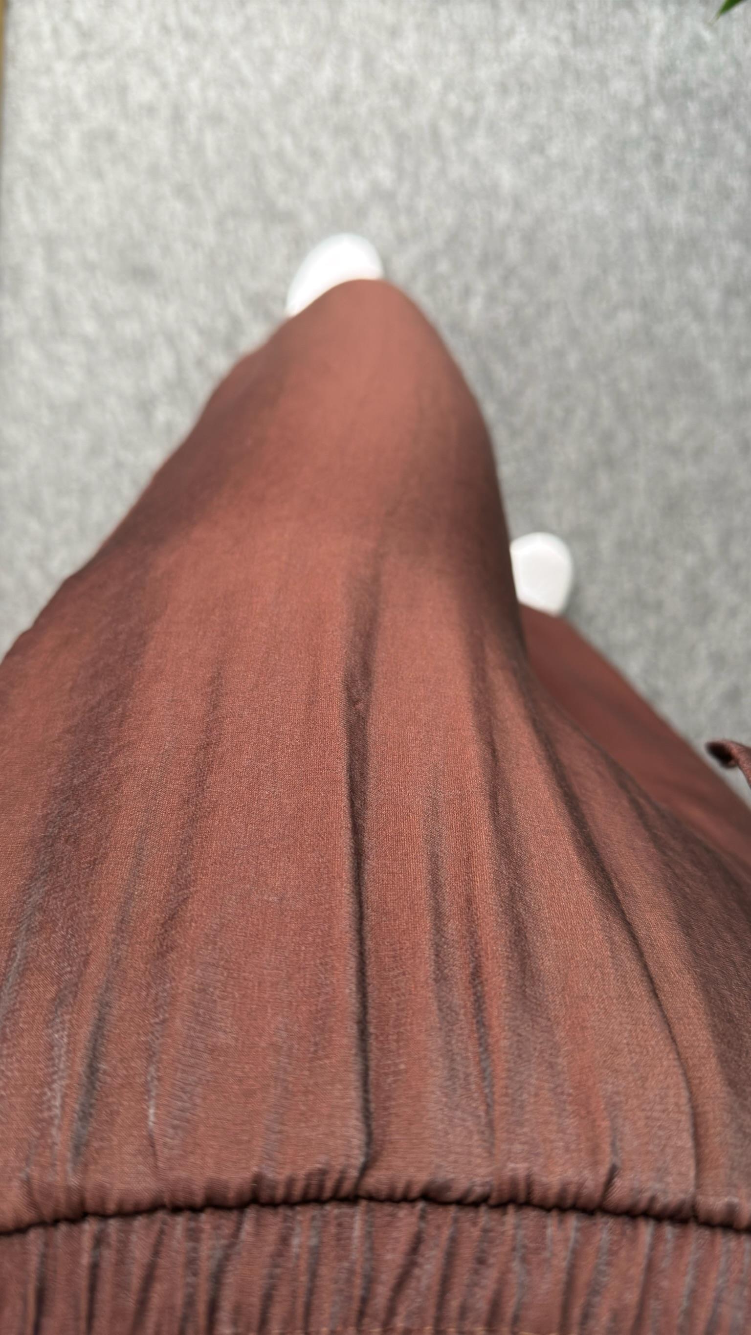 Kahve Vuaye Cep Detaylı Takım