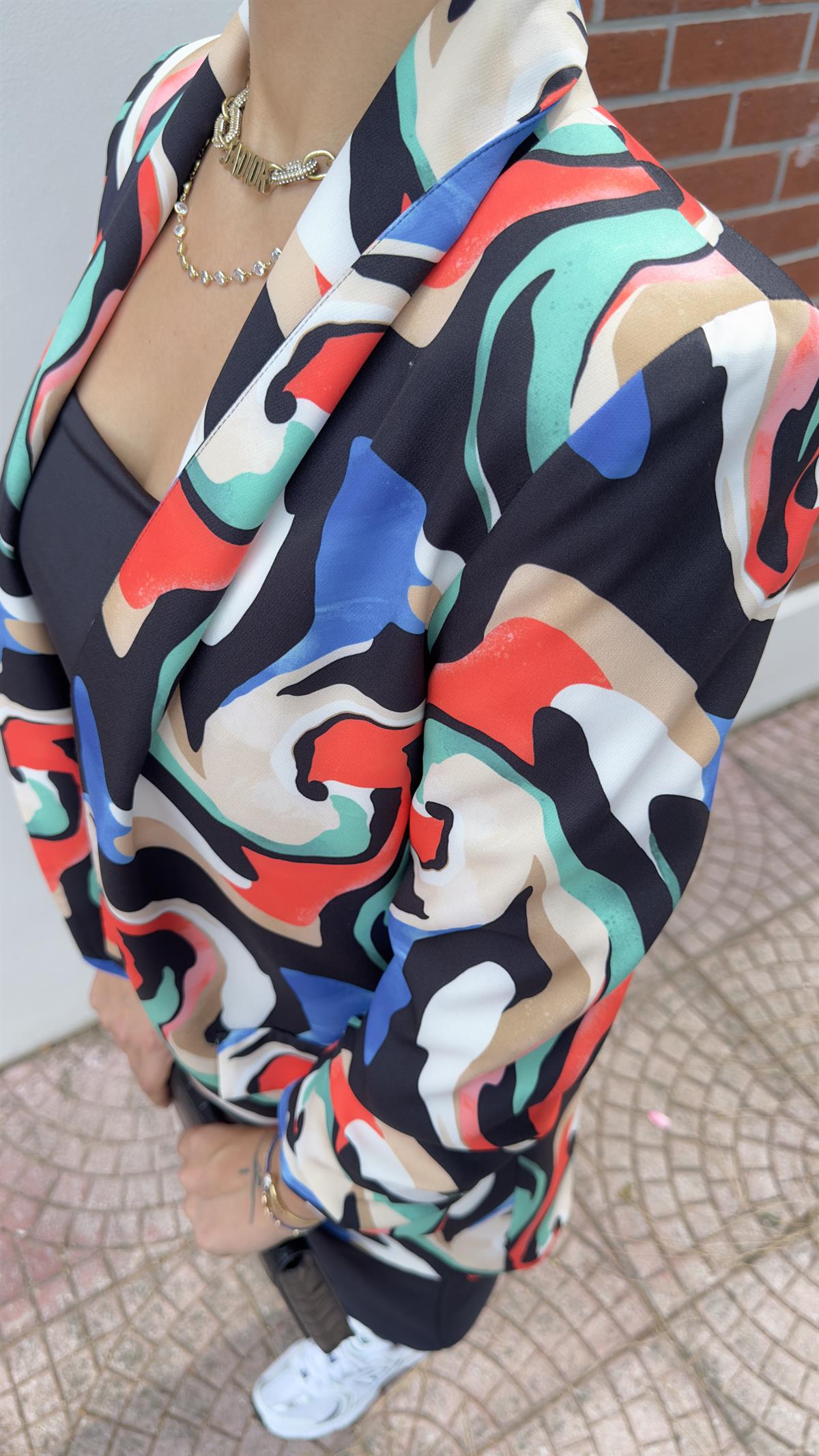 Lissa Çok Renkli Blazer Ceket