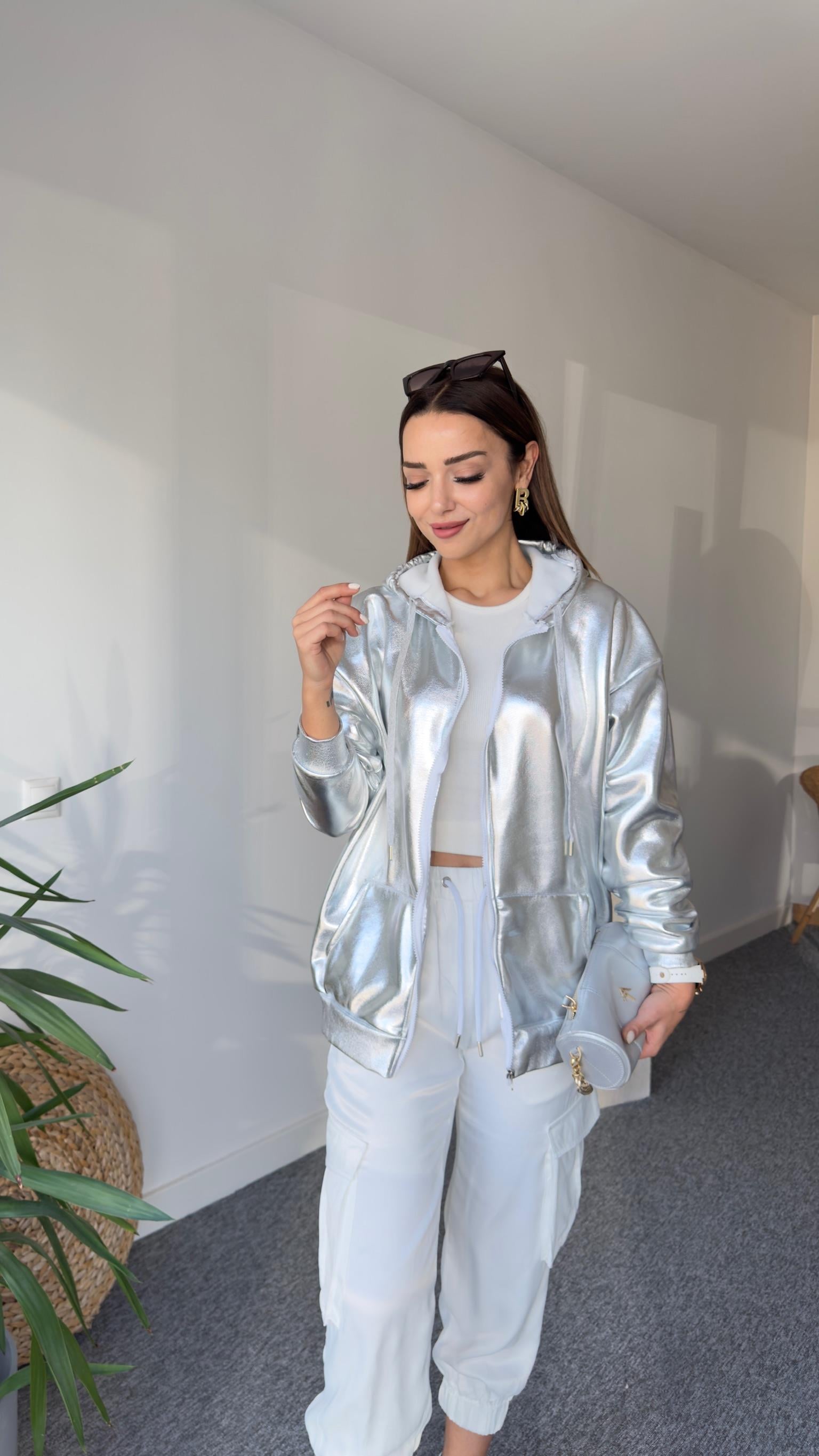 Souchi Gümüş Şardonlu Sweat