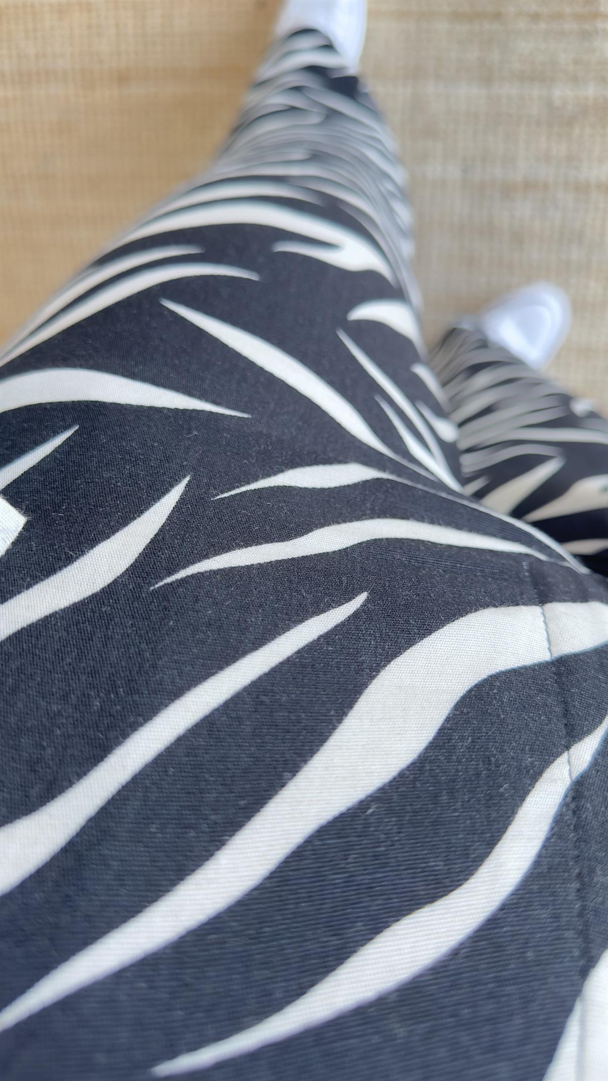 Zebra Desen Ceket Pantolon Takım