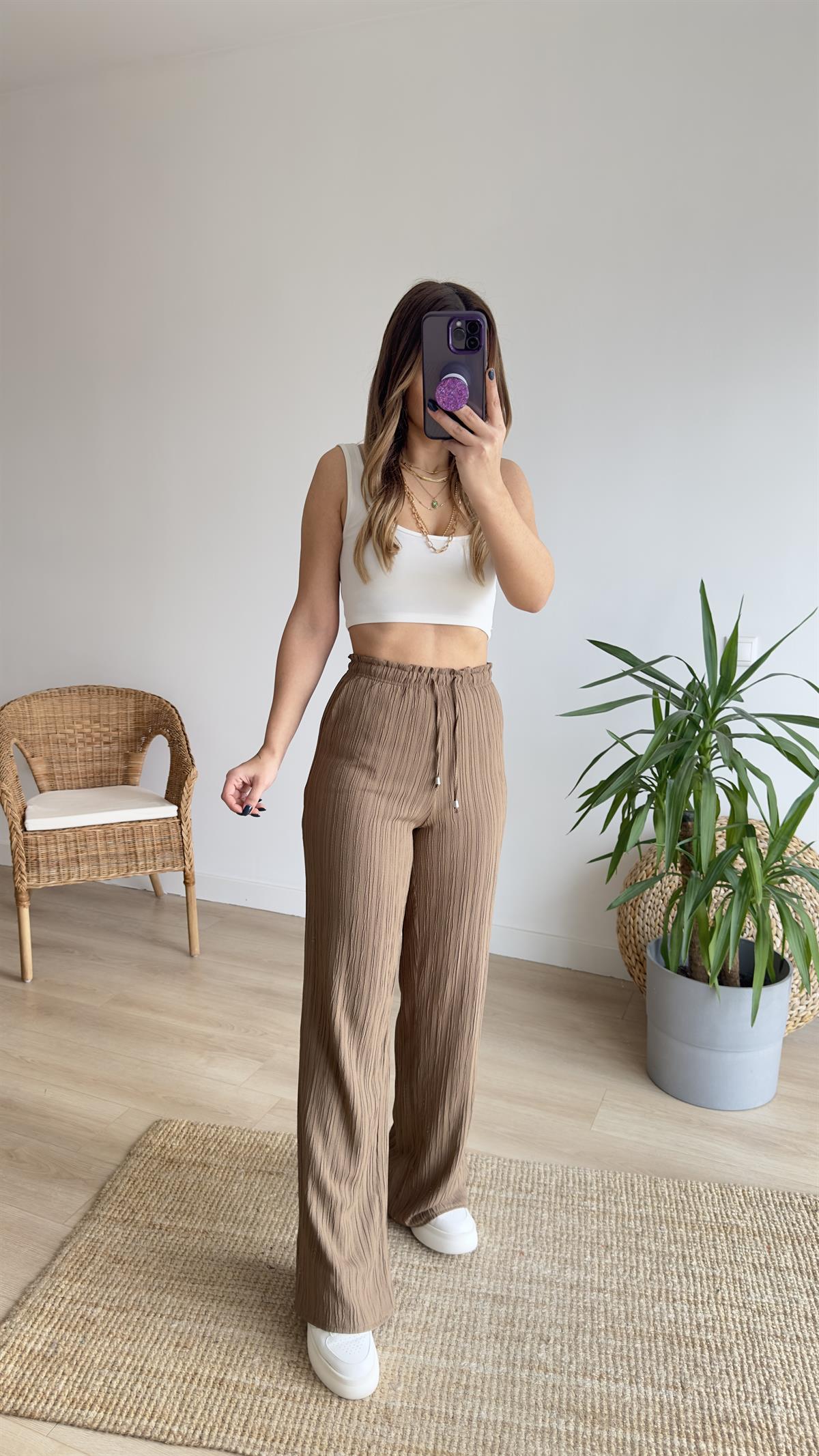 Zra Model Bej Pantolon