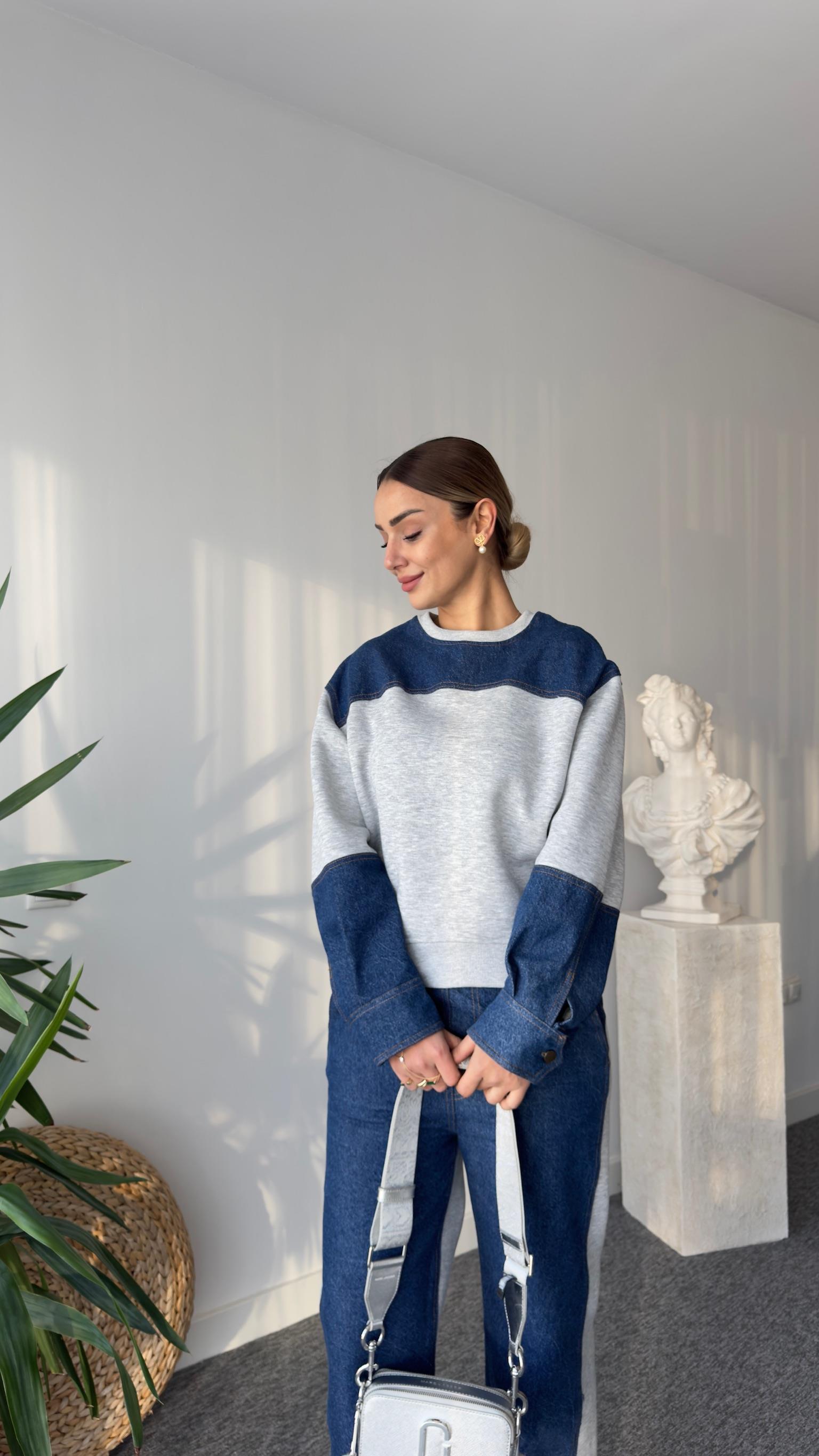 Benora Kot Garnili Sweat Takım