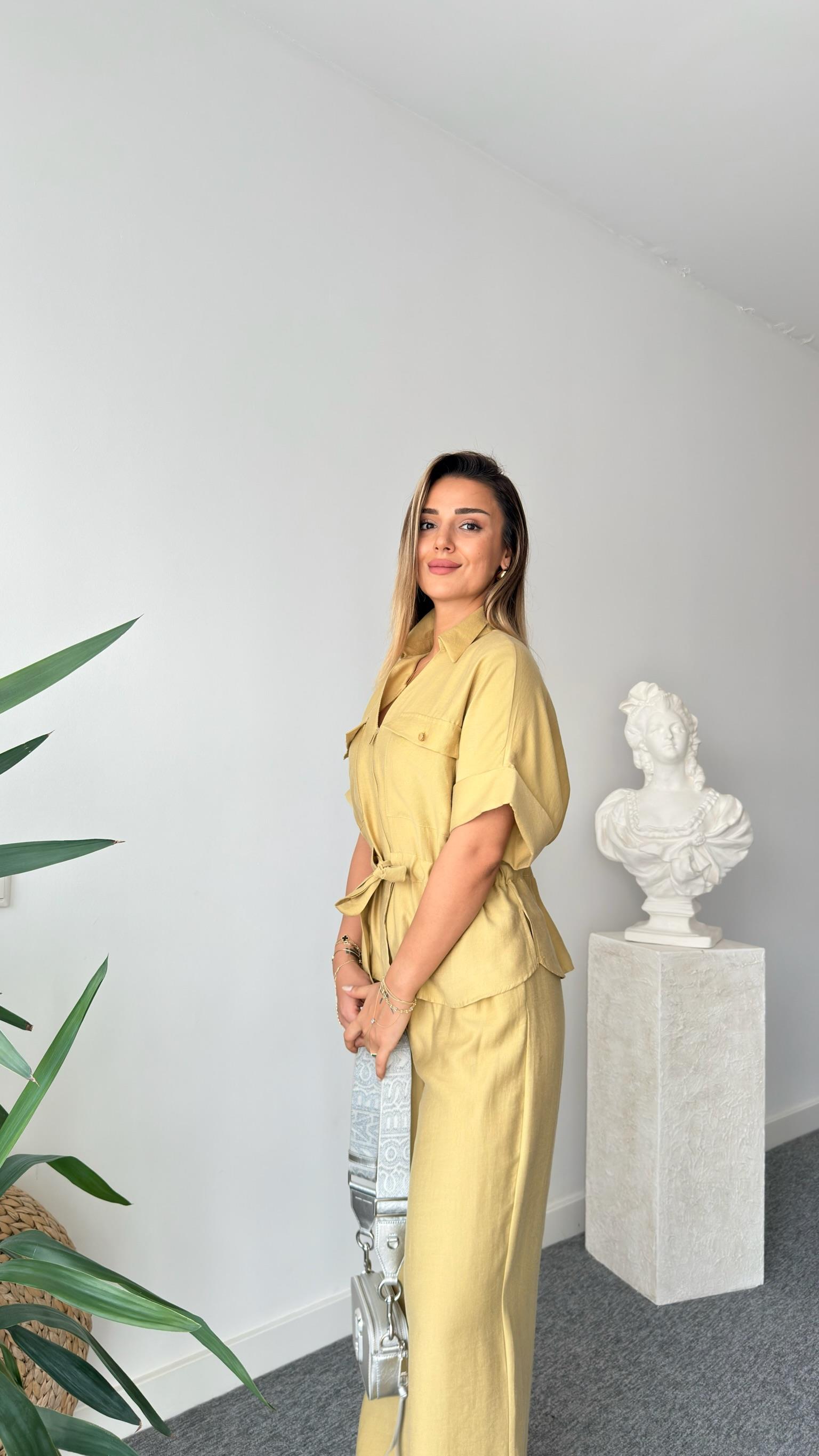 Olive Linna Premium Tensel Takım