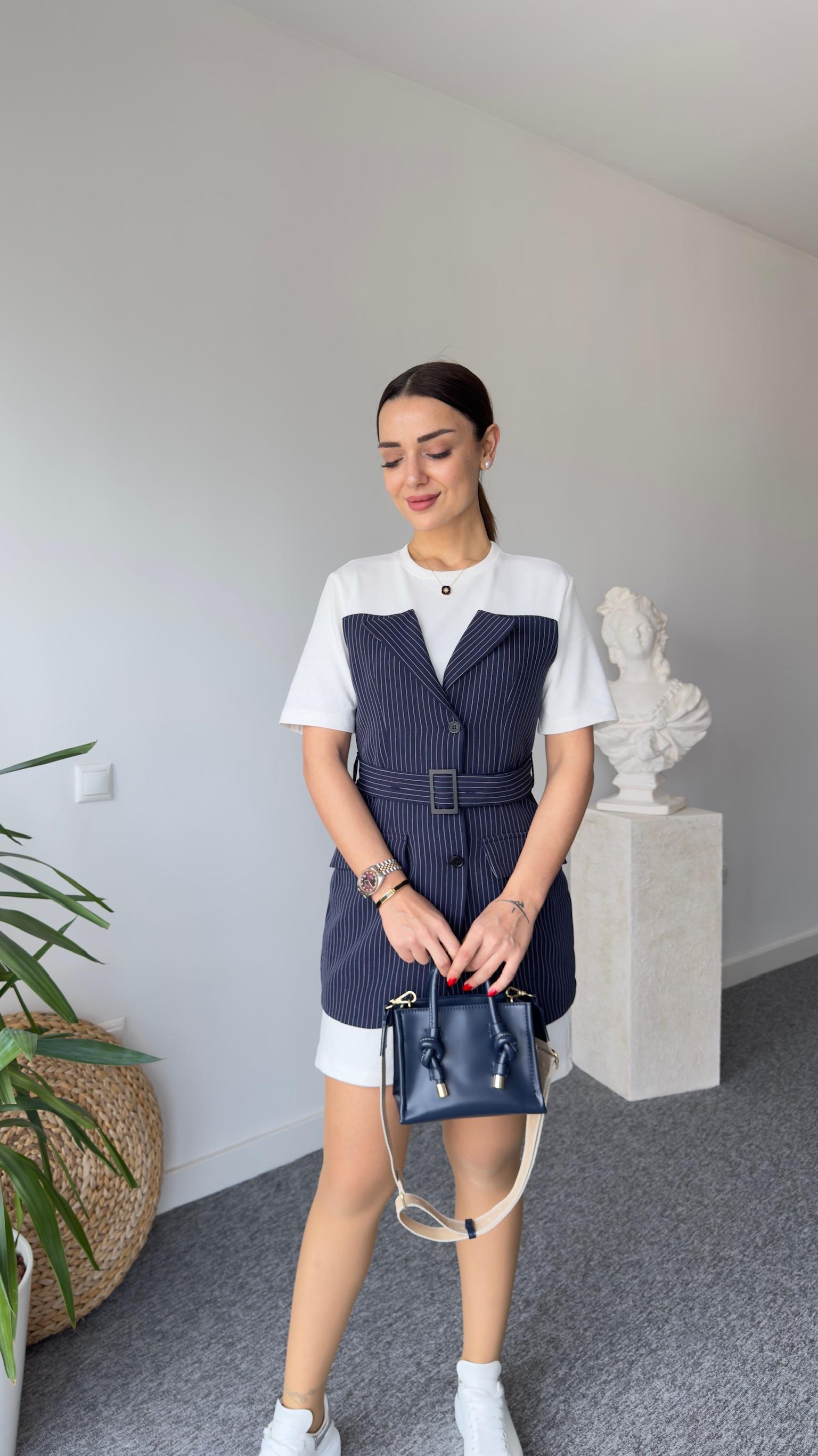 Tws Model Ceket Garnili Elbise 