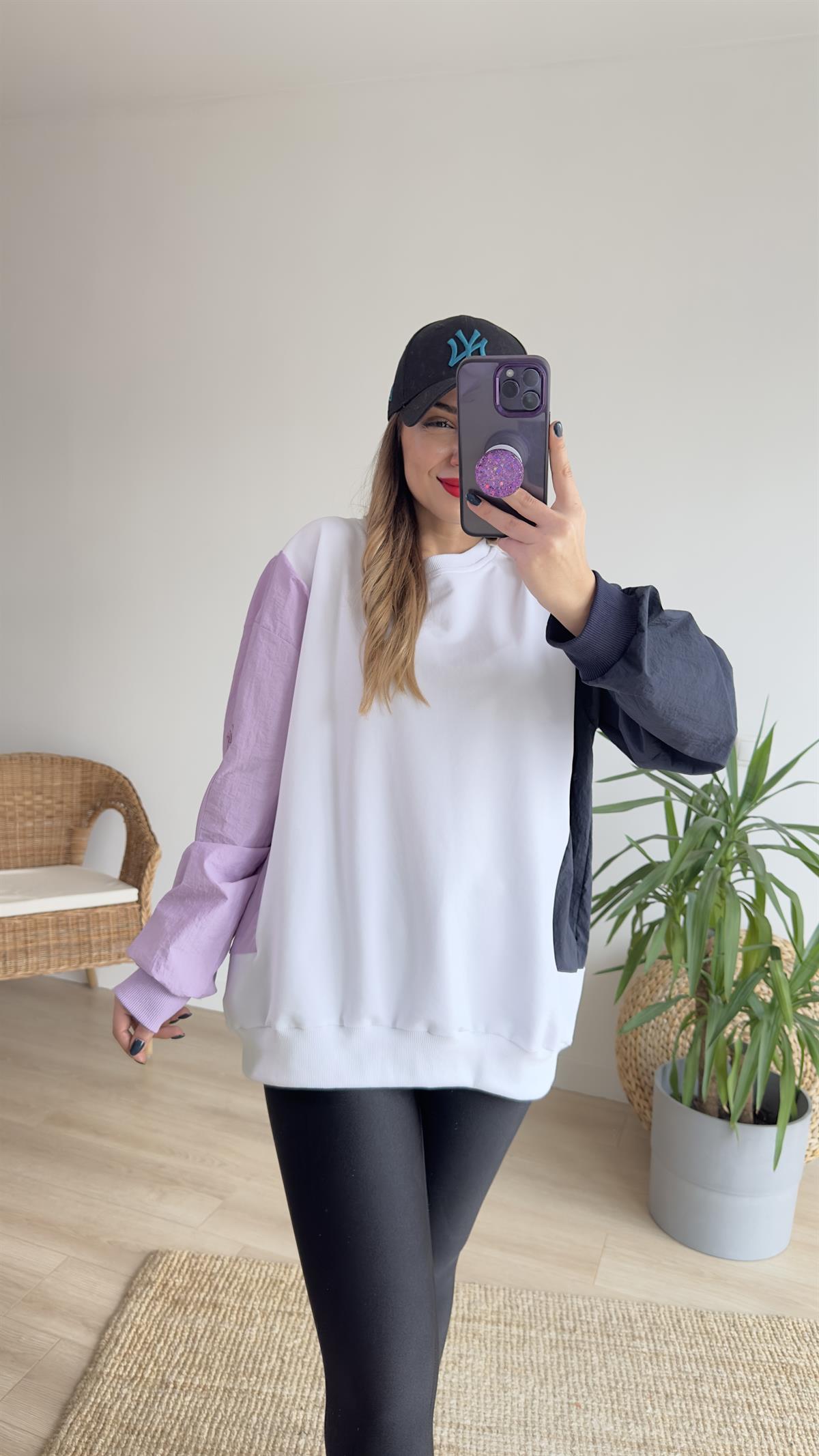 Marka Model Paraşüt Garni Sweat