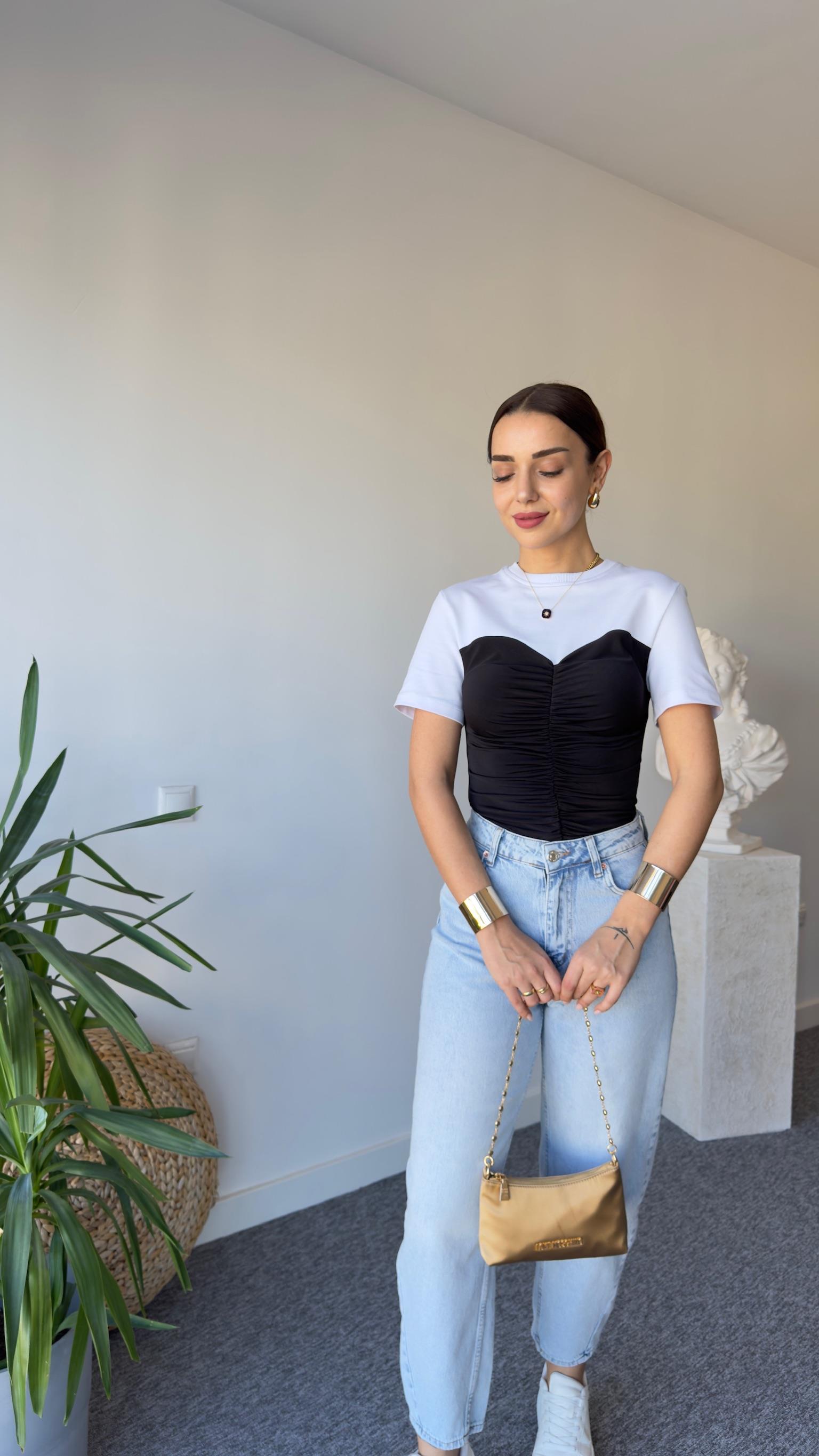 Beny Marka Model Büzgülü Tasarım Bluz