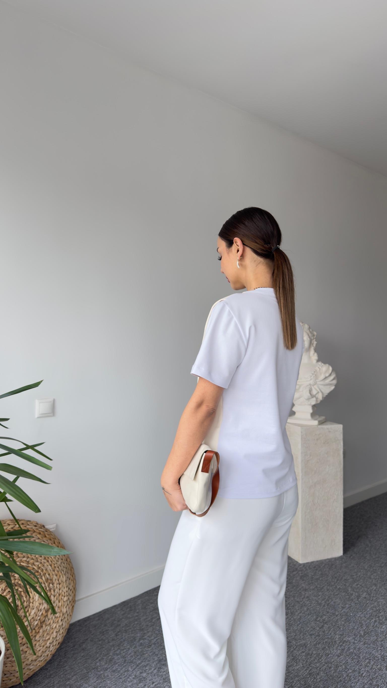 Zra Model Bej Yelek Detaylı Bluz