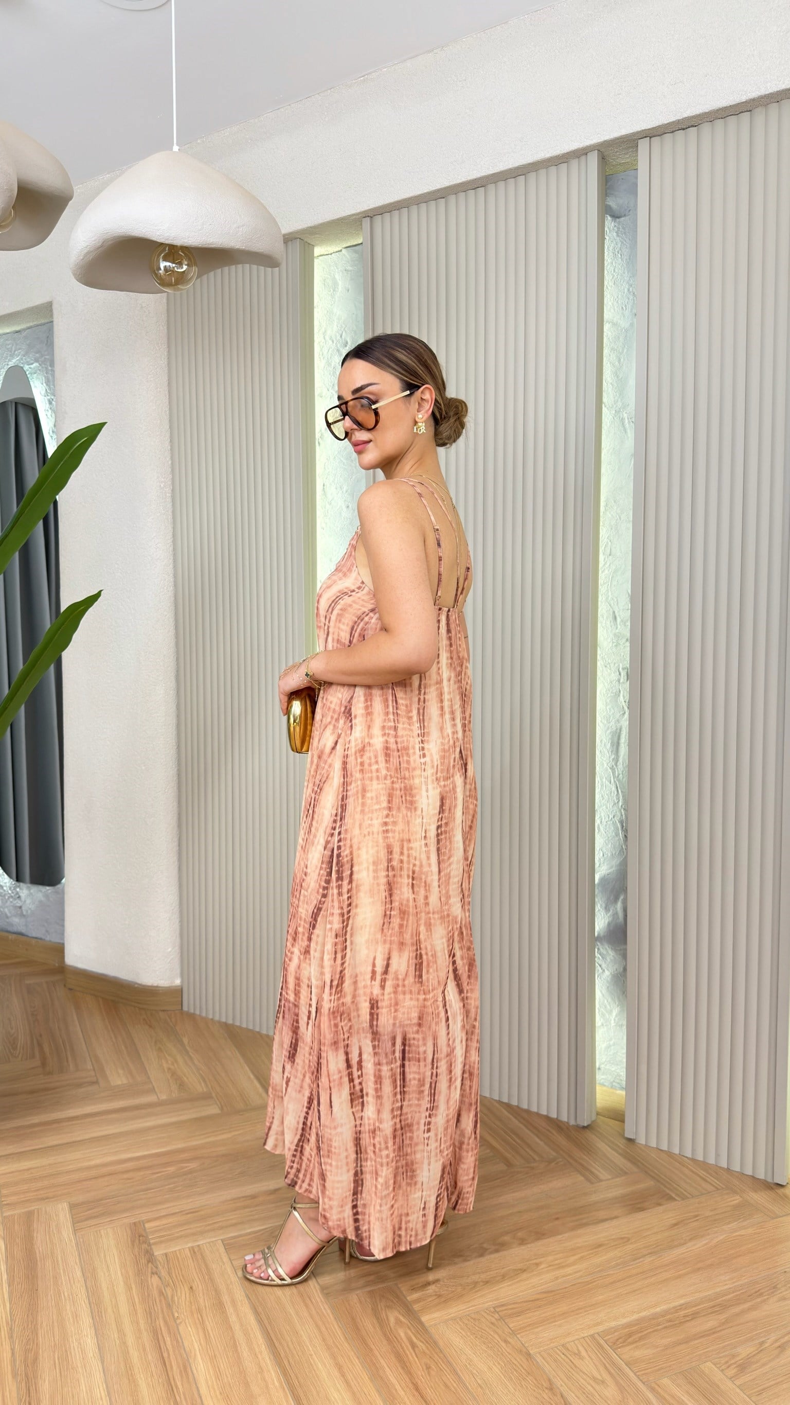 Zra Model Halka Aksesuarlı Elbise 