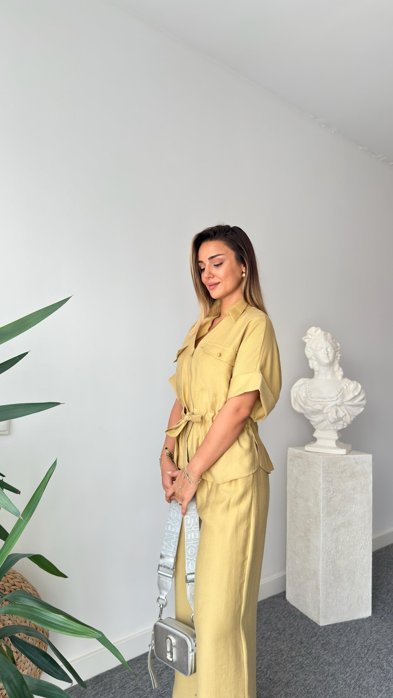 Olive Linna Premium Tensel Takım