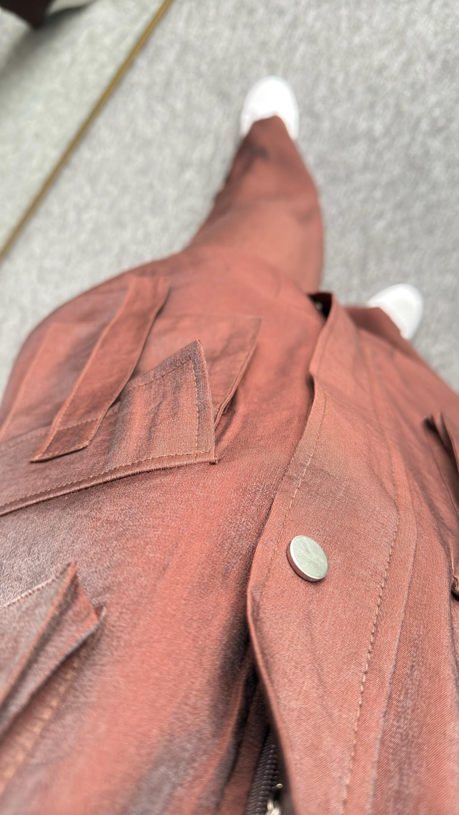 Kahve Vuaye Cep Detaylı Takım