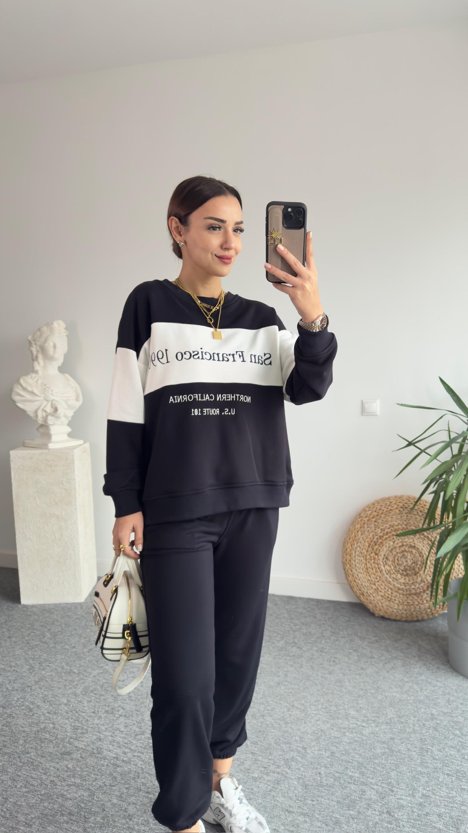 Zra Model Yazılı Eşofman Takımı
