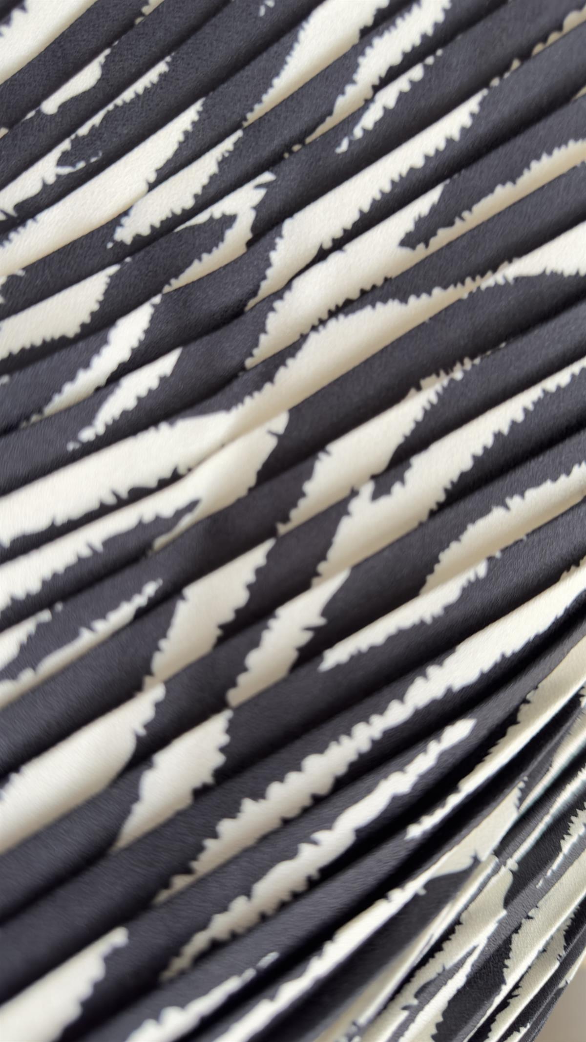 Zebra Desen Şortlu Etek