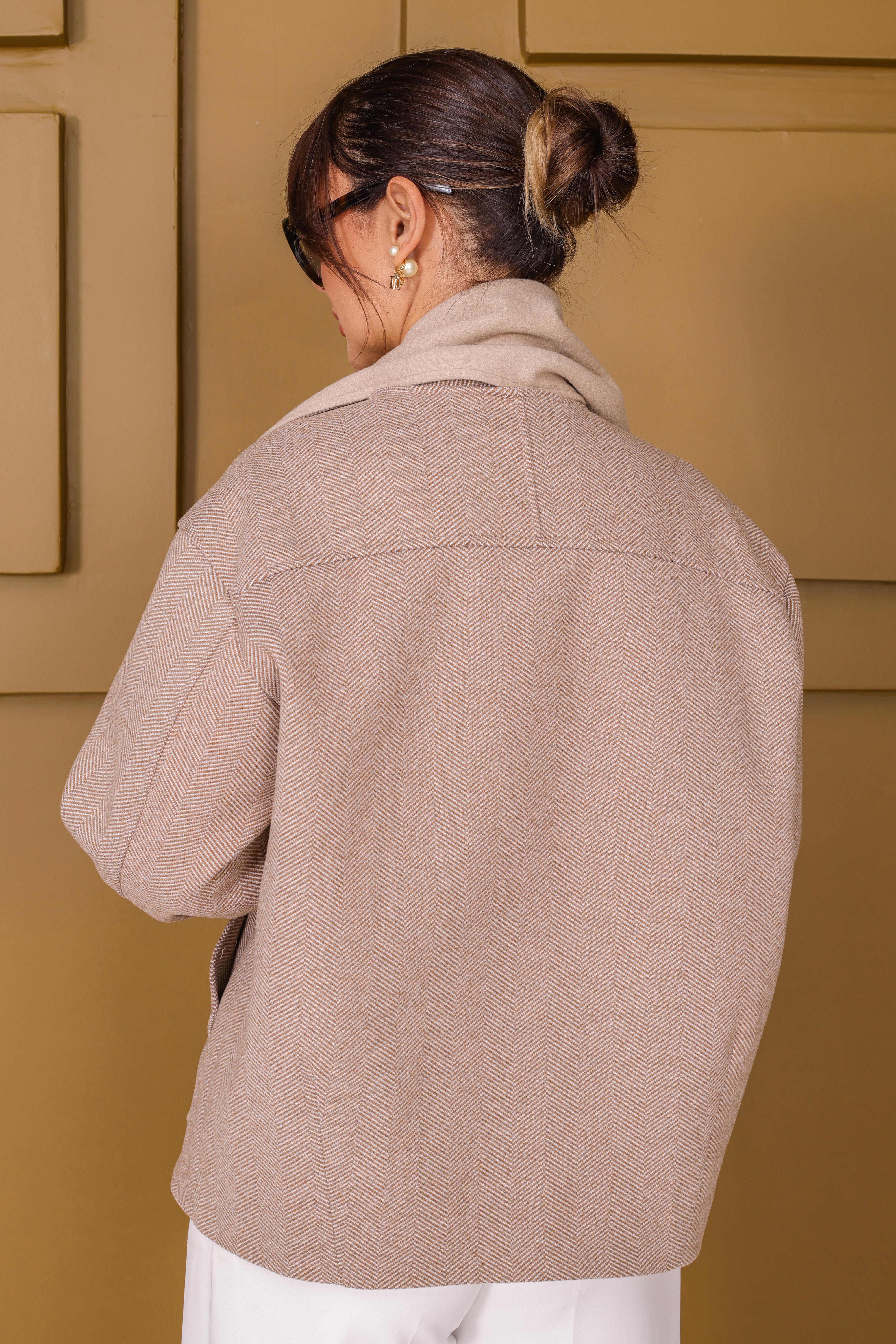 Bej Caster Çıkarılabilir Atkılı Tws Model Kaban