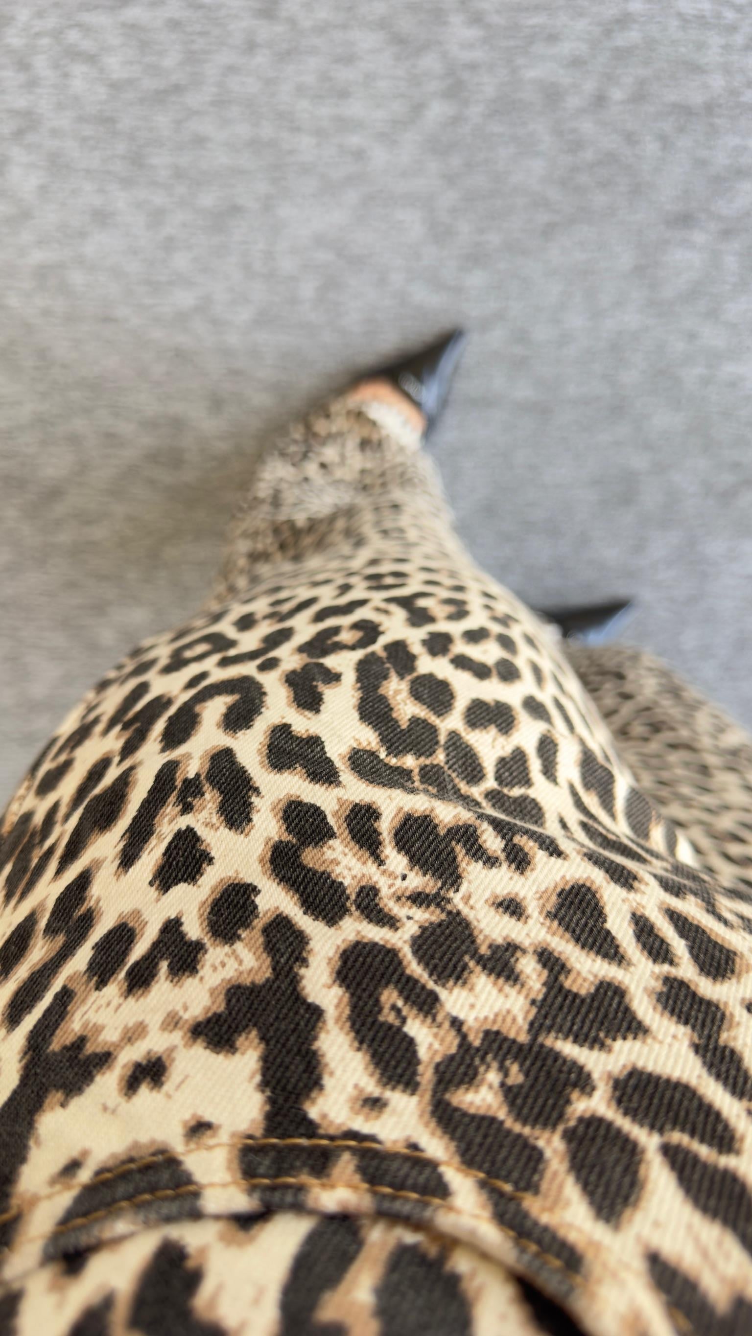 Otto Leopar Desen Pantolon