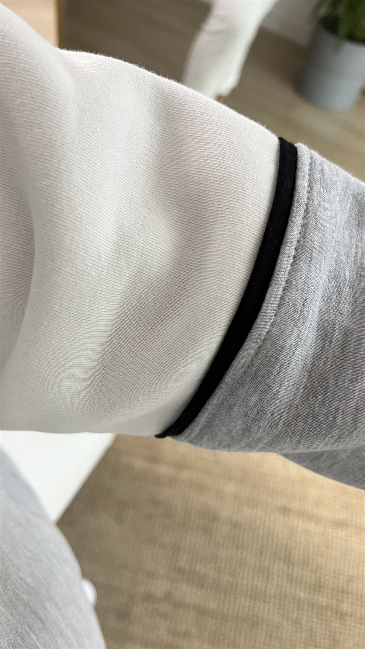 Yarım Fermuar Gri Brooklyn Sweatshirt