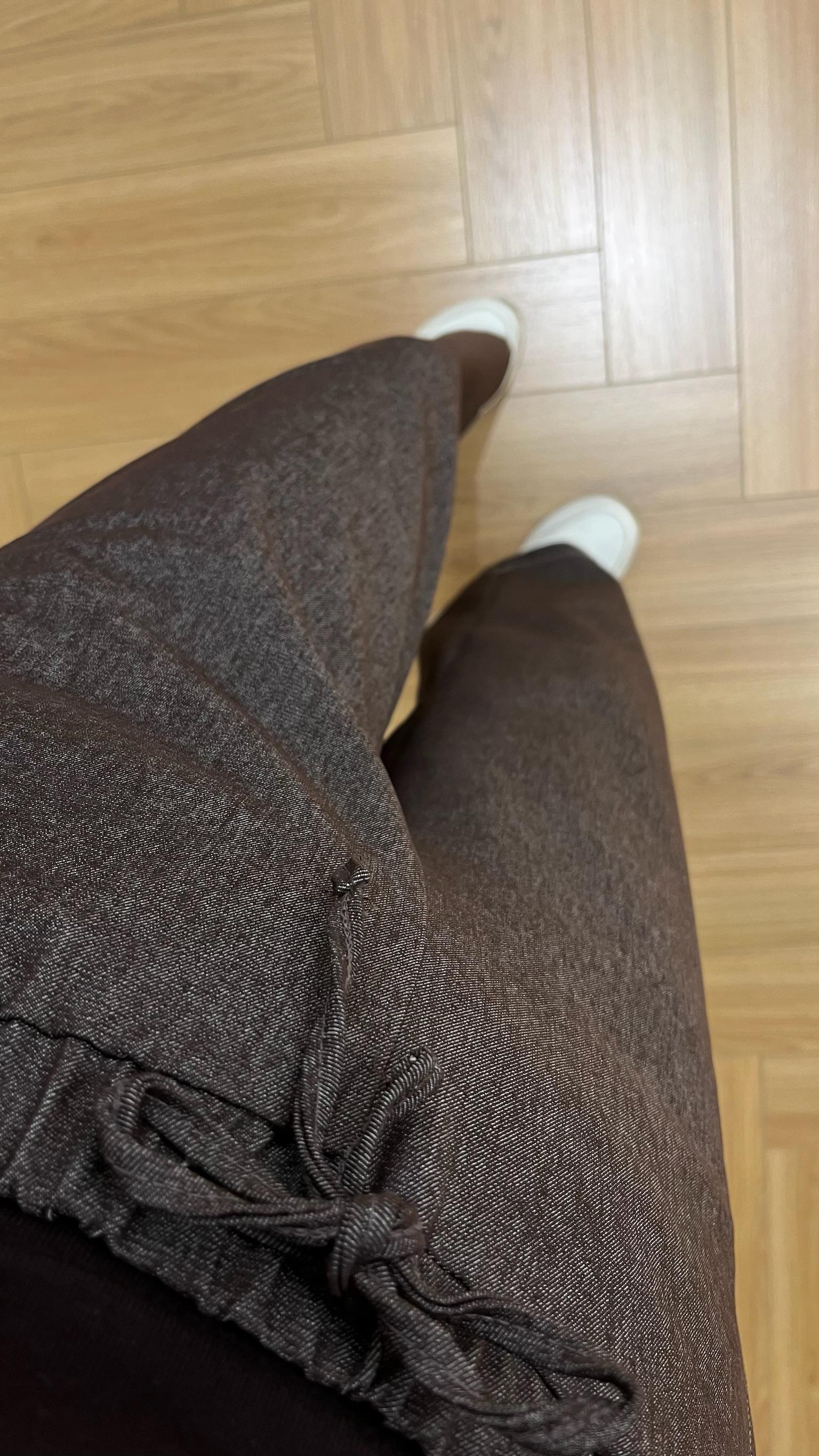 Kahve Comfort  Bel Lastikli Pantolon