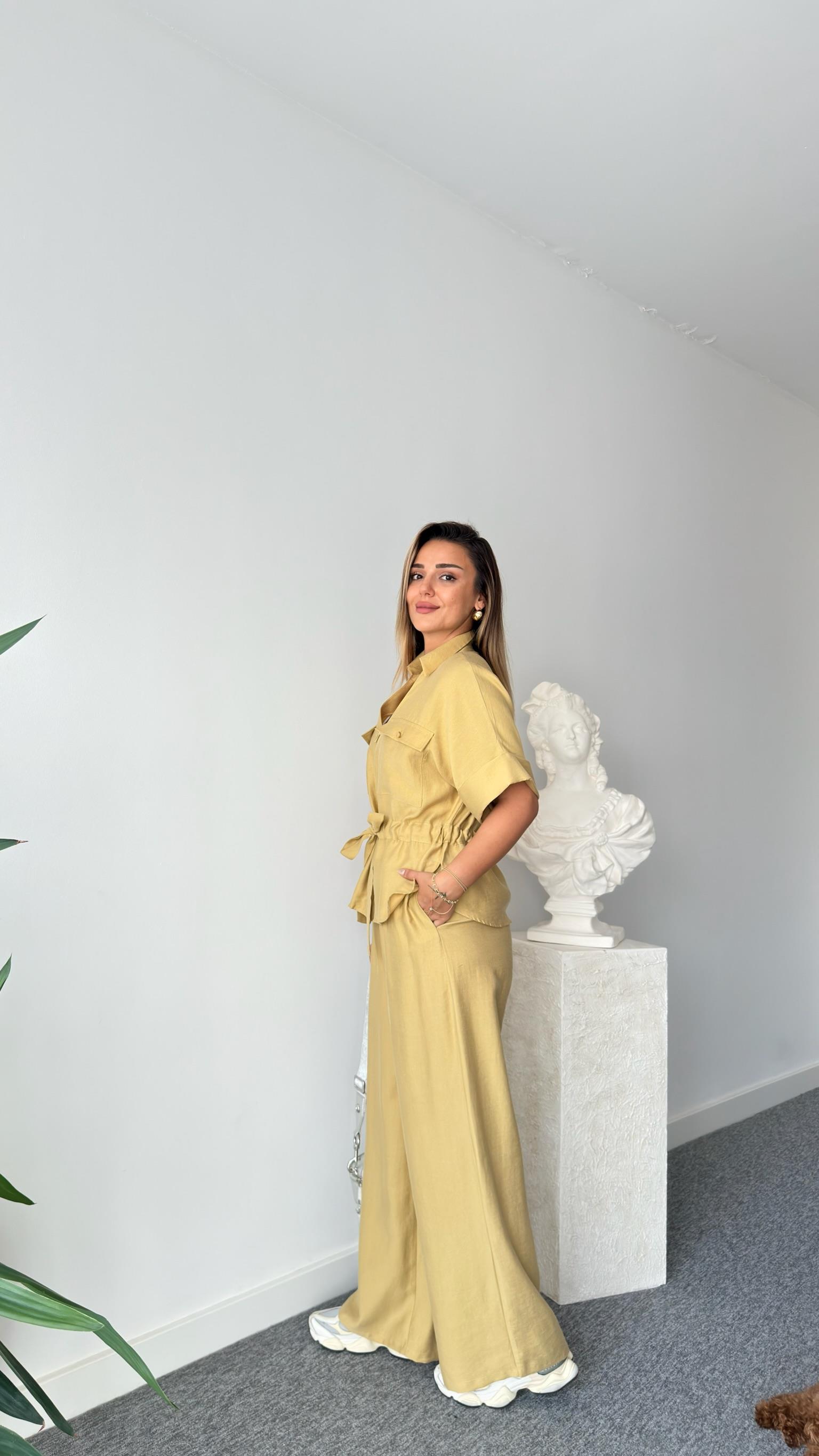 Olive Linna Premium Tensel Takım