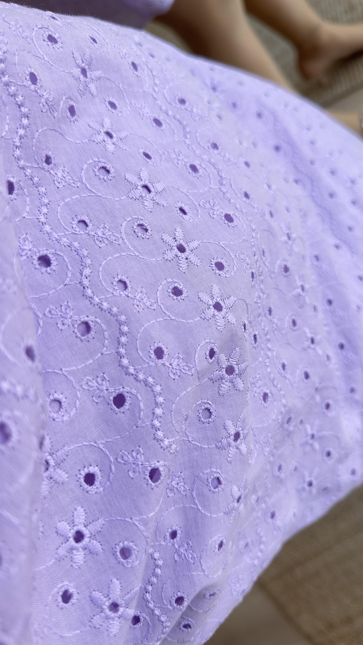 Violet Lila Orj Marka Fisto Elbise  
