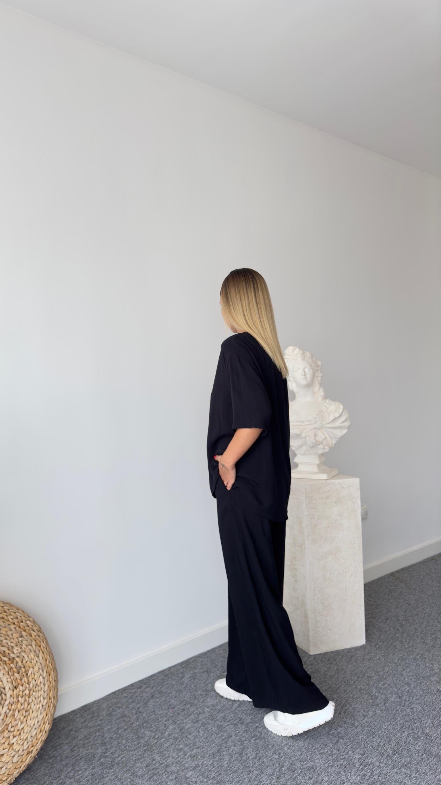 Feroni Siyah İkili Viskon Takım