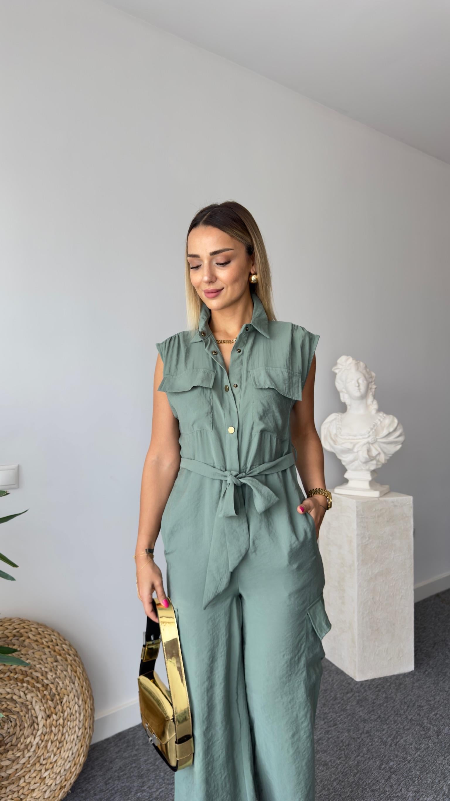 Enor Orj Marka Yeşil Tulum 