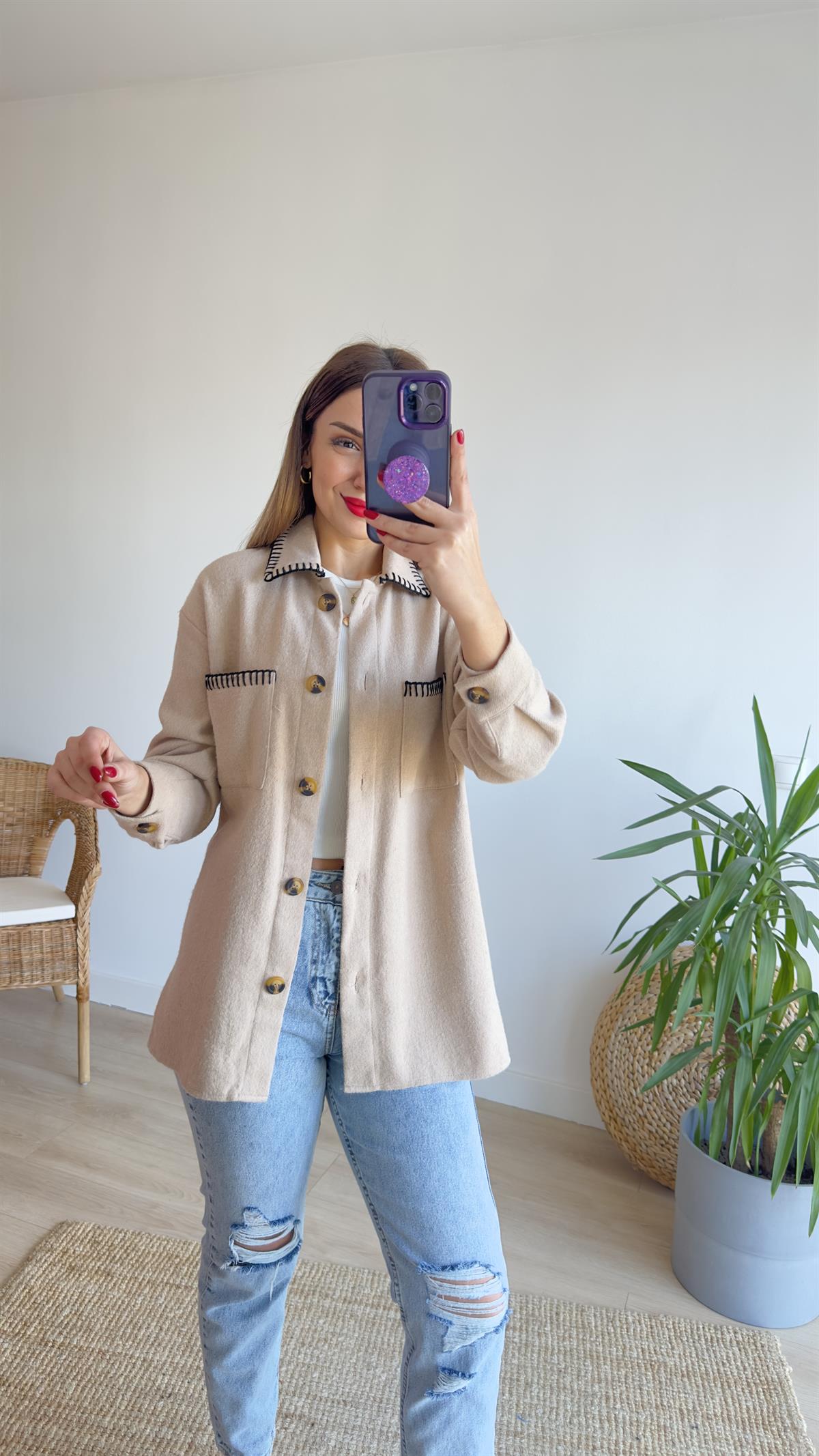 Zra Model Dikişli Ceket