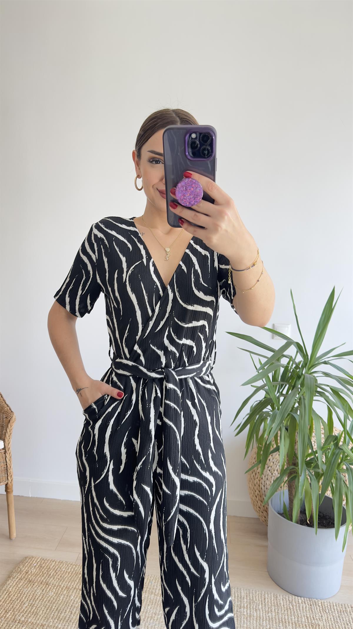 Meus Zebra Desenli Tulum