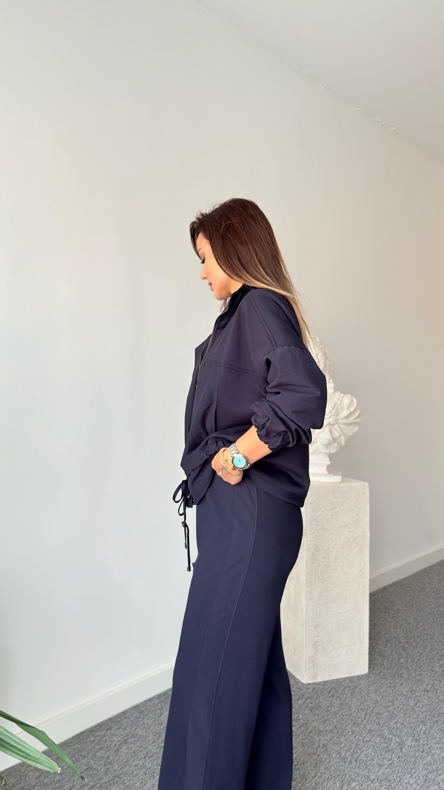 Lacivert Bois Garnili Marka Model Takım