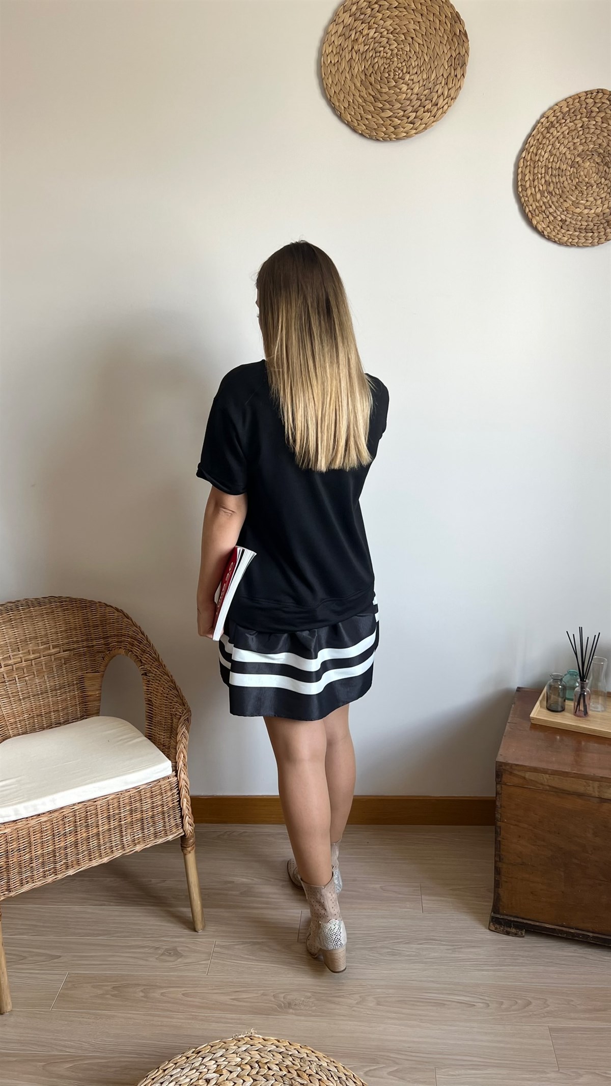 Twist Model Siyah Basic Elbise