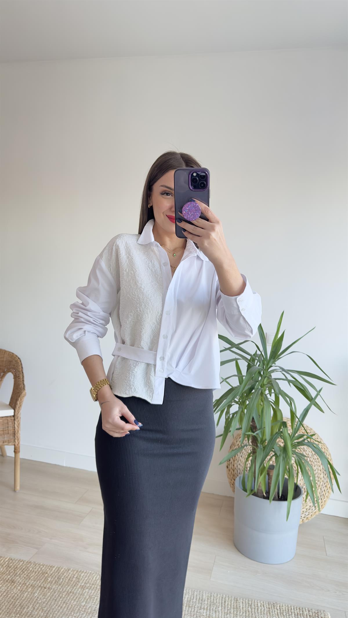Marka Model Mix Beyaz Gömlek