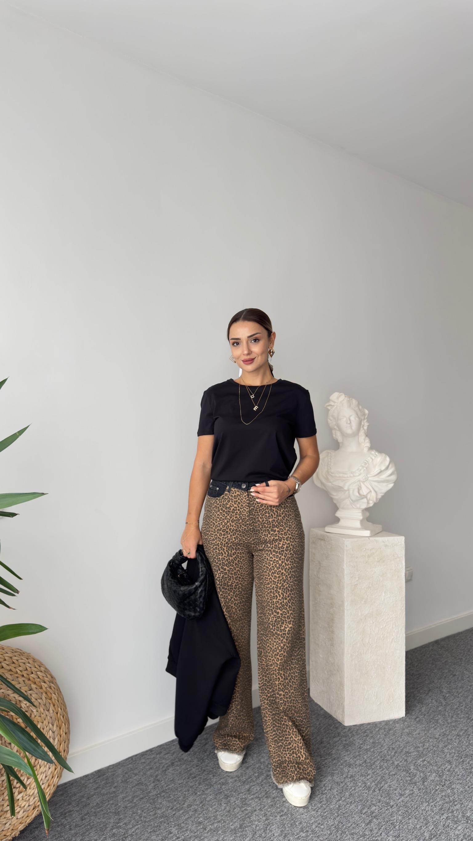 Leson Leopar Desenli Jean