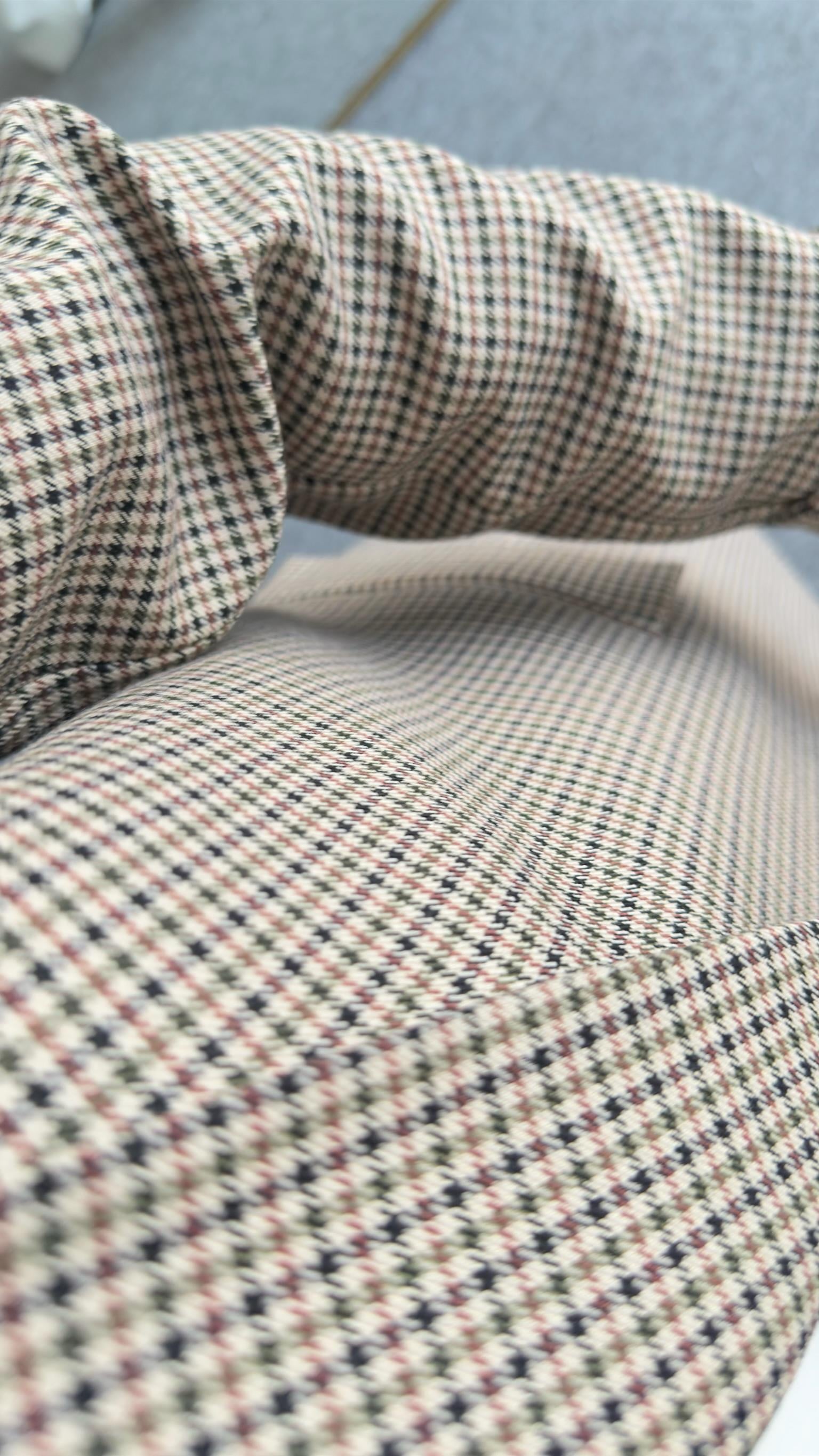 Lernin Orj Model Ekose Blazer Ceket