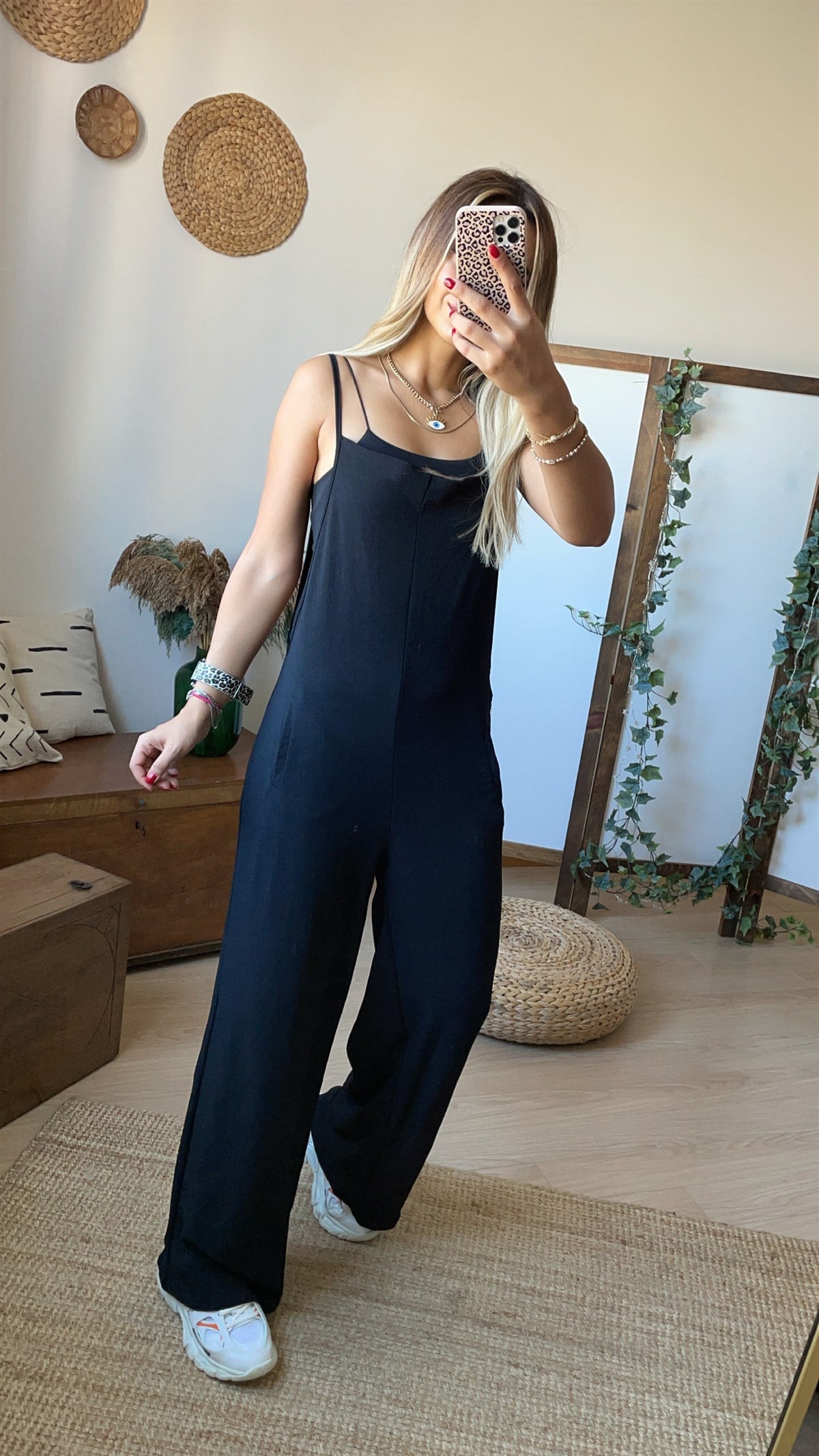 İnce Askılı Tulum