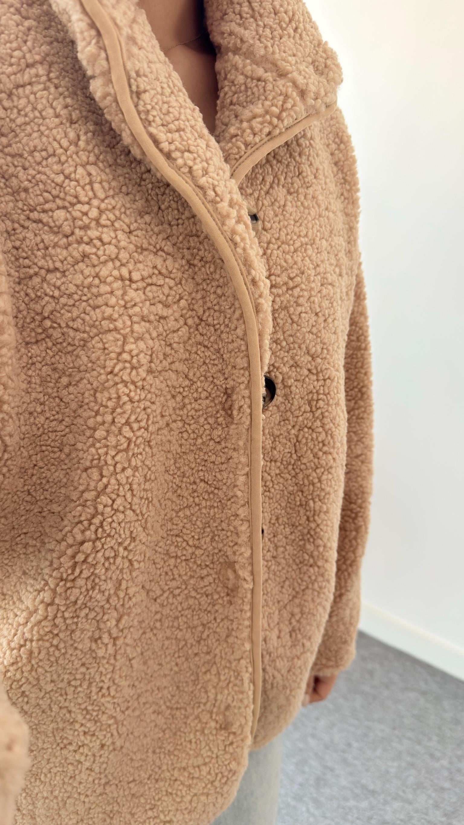 Camel Tianna Teddy Ceket