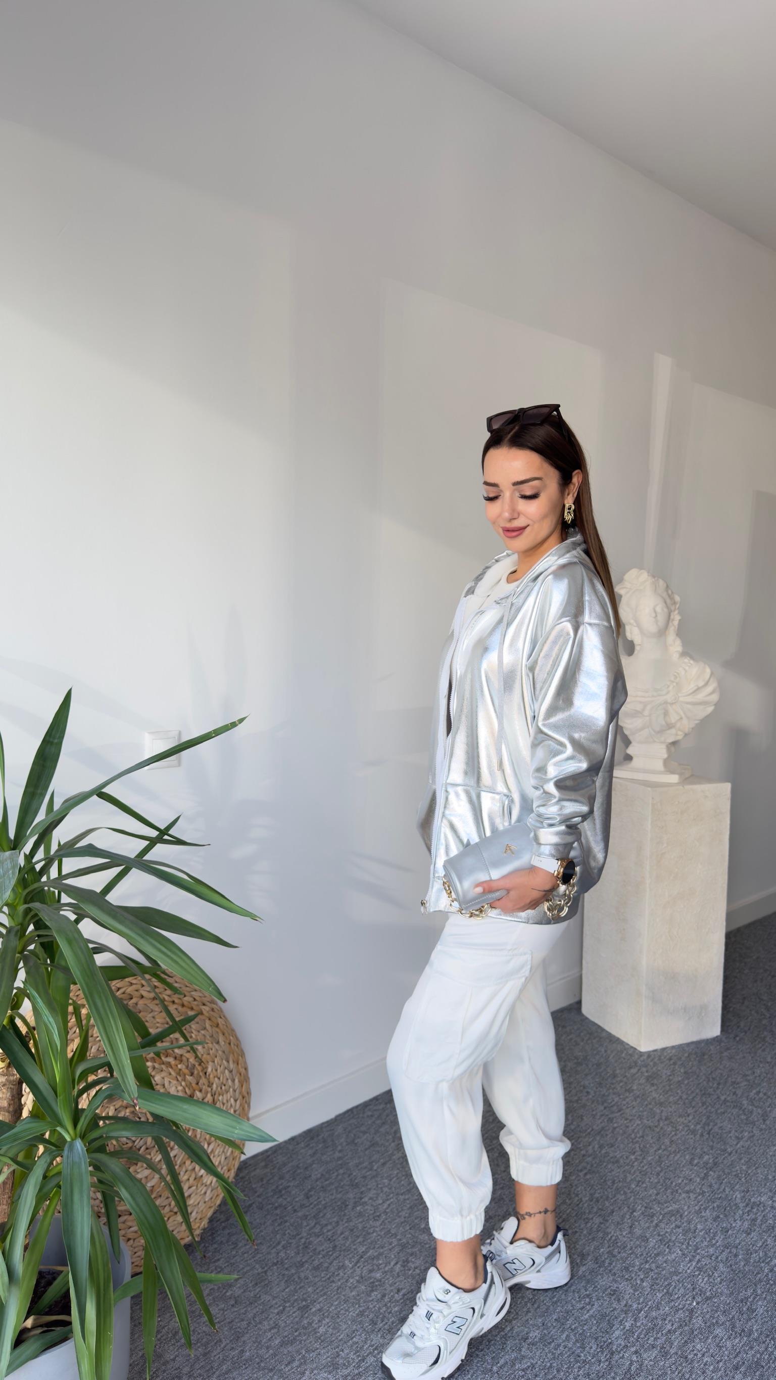 Souchi Gümüş Şardonlu Sweat