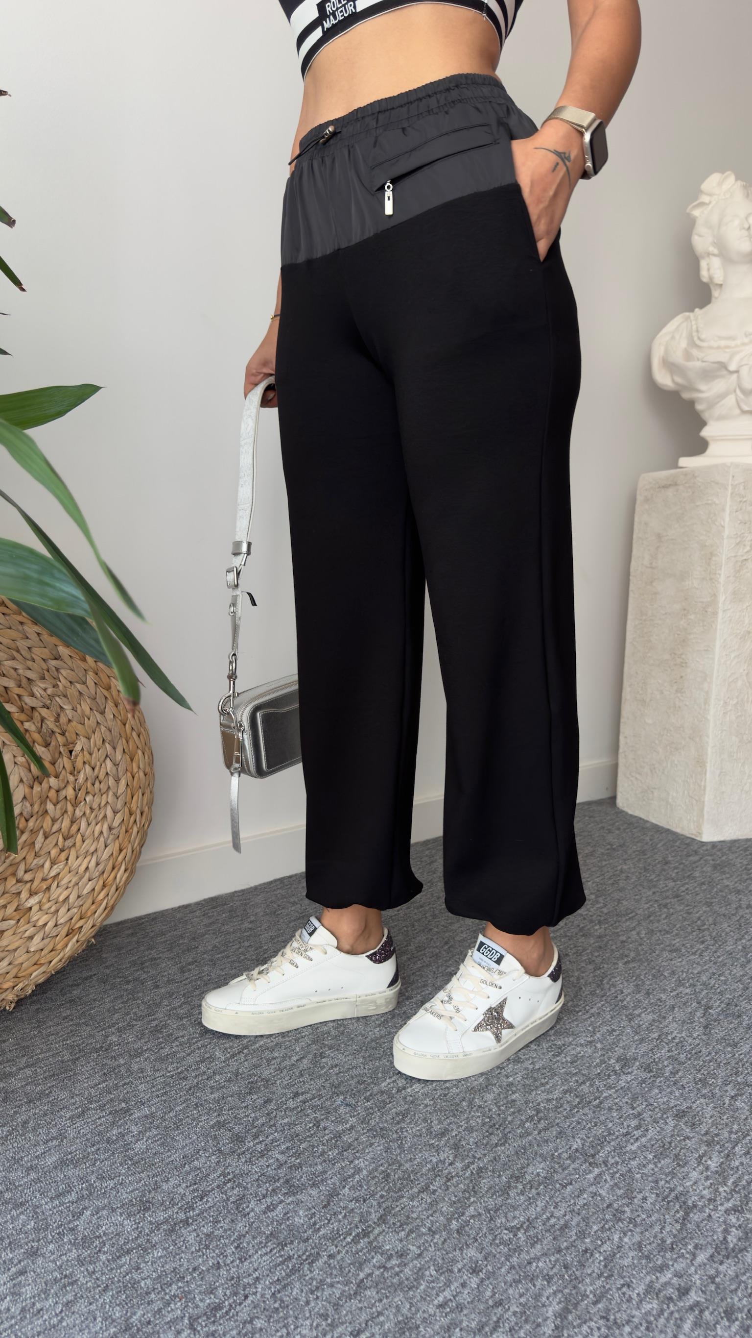 Zeya Tws Model Paraşüt Garnili Modal Pantolon