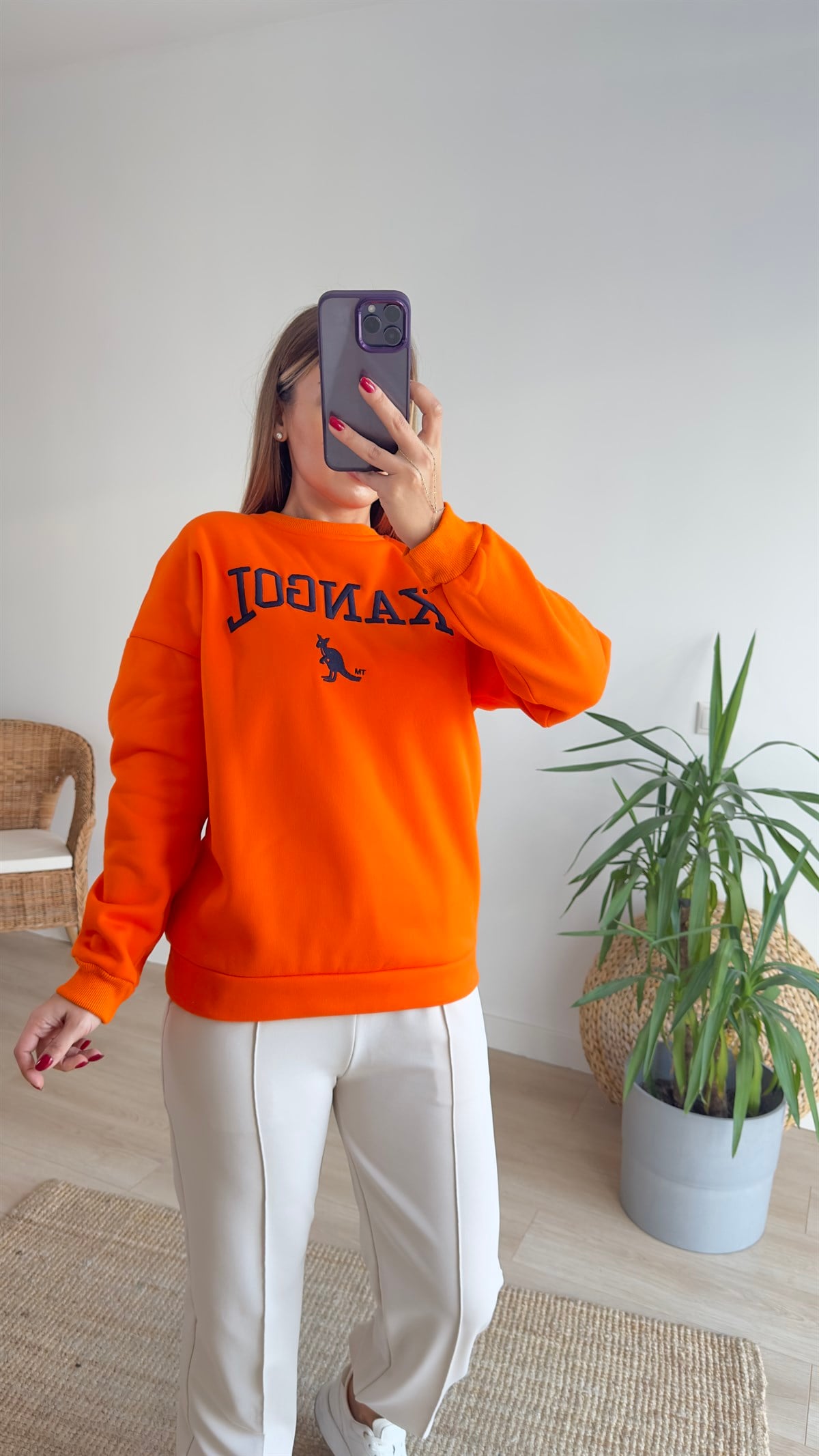 Kangol Turuncu Sweat