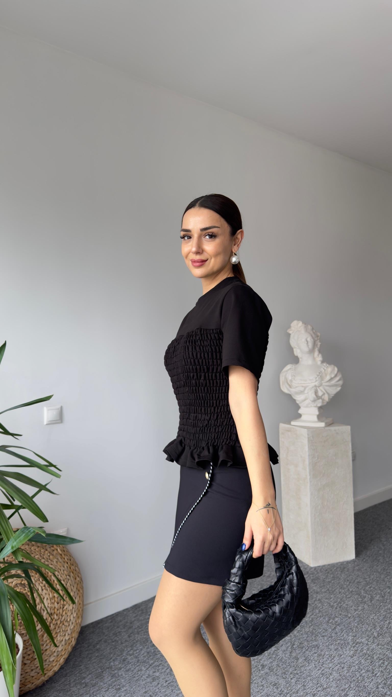Lingea Gipeli Siyah Tshirt