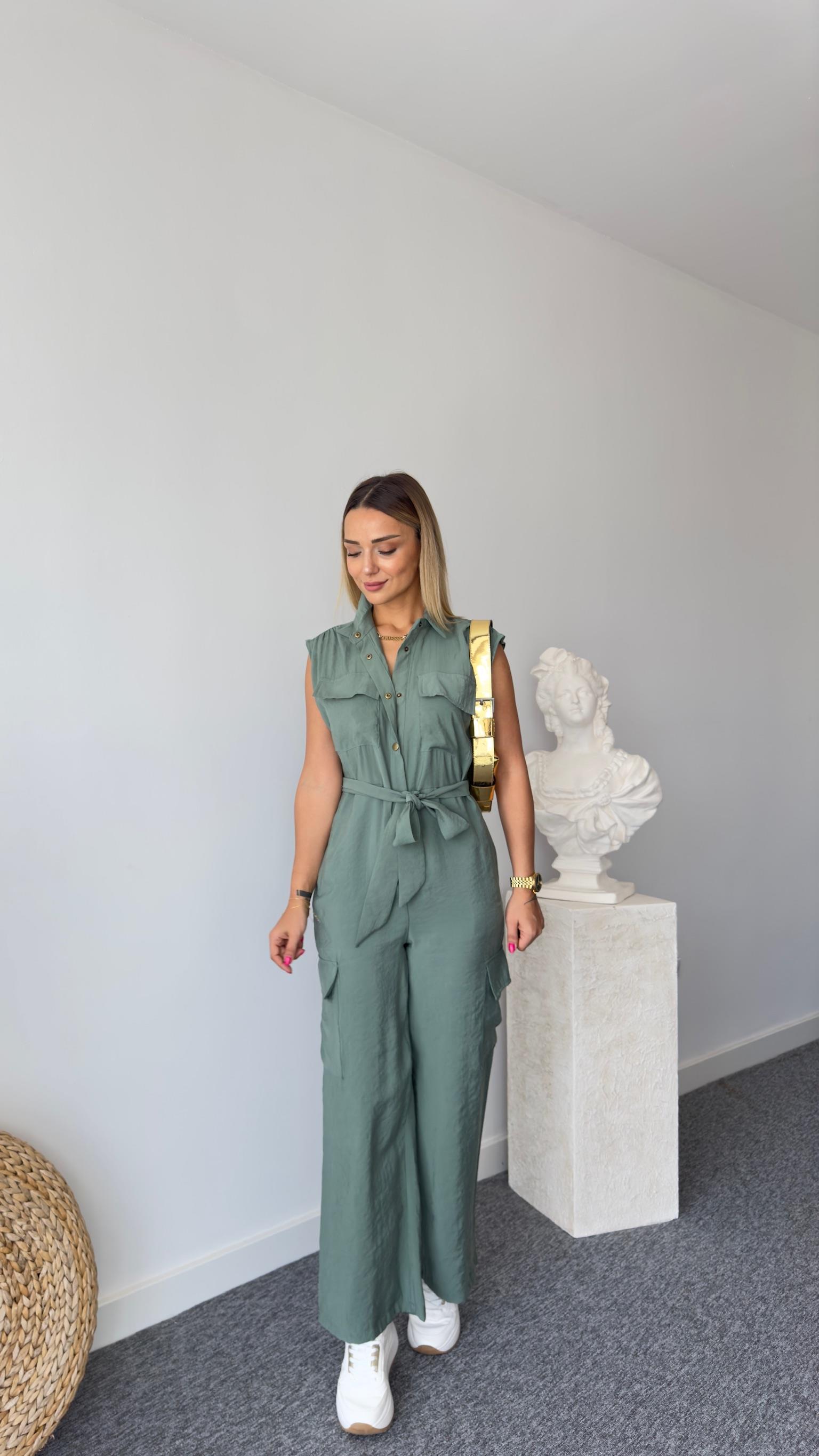 Enor Orj Marka Yeşil Tulum 