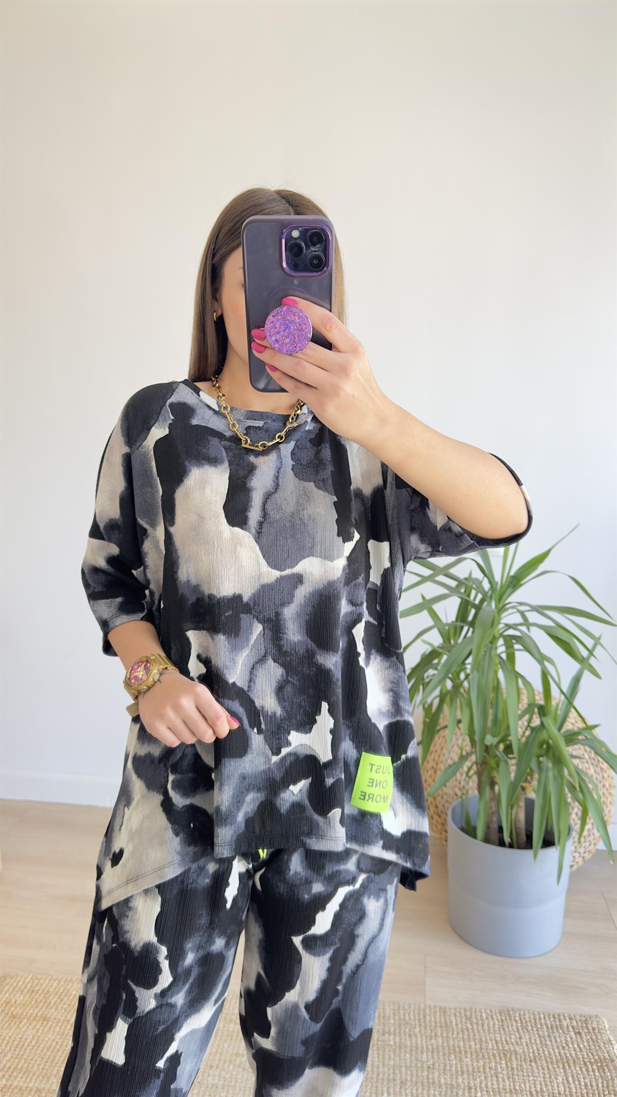 Batik Desen Armalı Salaş Takım