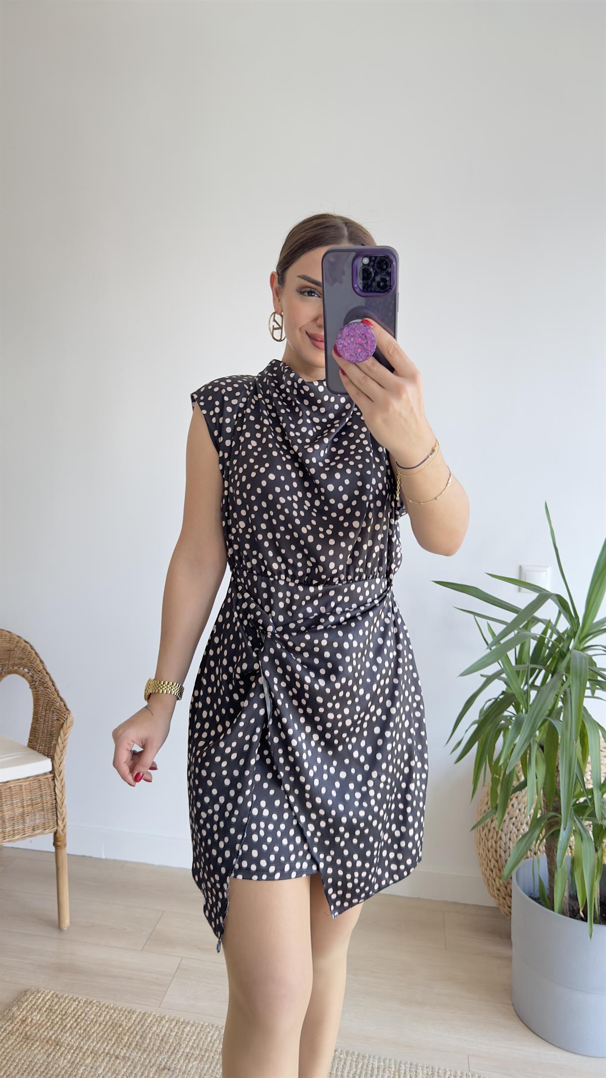 Zra Model Puantiyeli Elbise